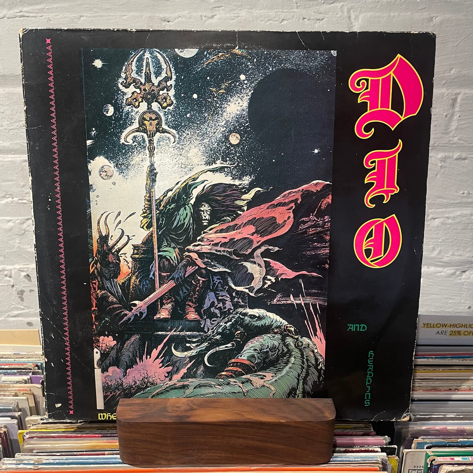 [Kollectible Vinyl] Dio: Where Eagles Blare (1985, Netherlands, VG+) [WORLD WIDE]