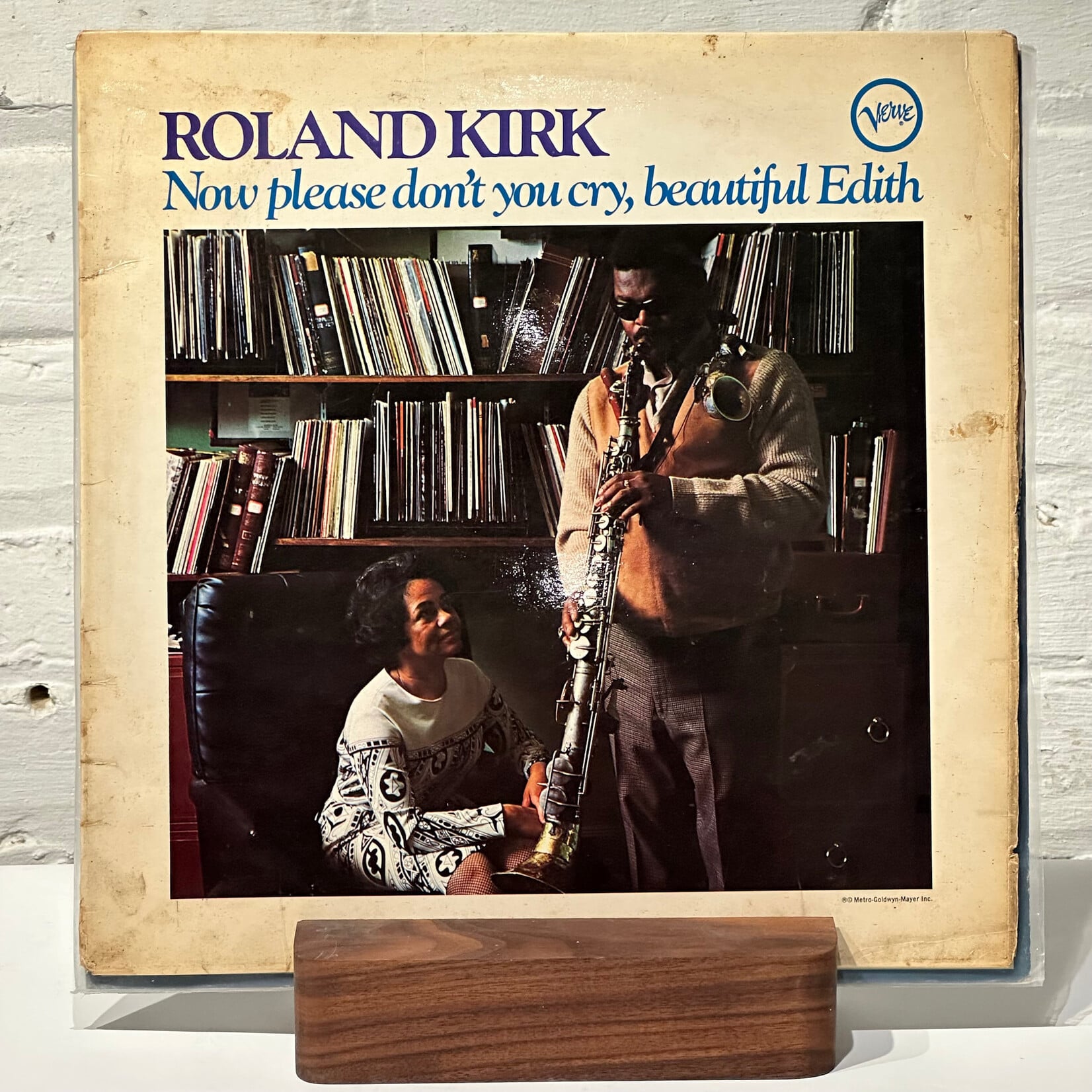 [Kollectible Vinyl] Kirk, Roland: Now Please Don't You Cry, Beautiful Edith (1967, UK, Disc EX) [VERVE]