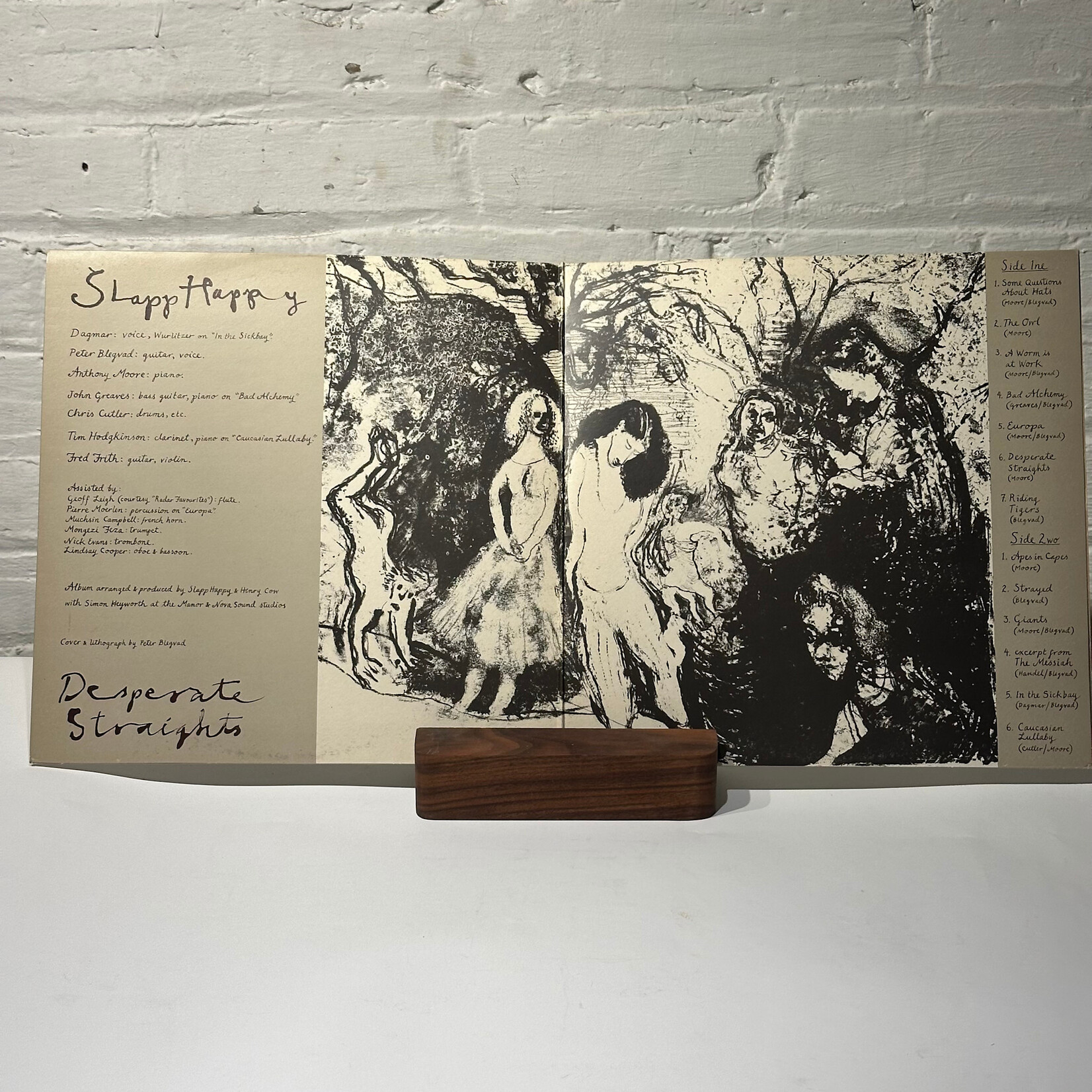 [Kollectible Vinyl] Slapp Happy/Henry Cow: Desperate Straights (1975, UK, Art Rock, Disc EX) [VIRGIN]