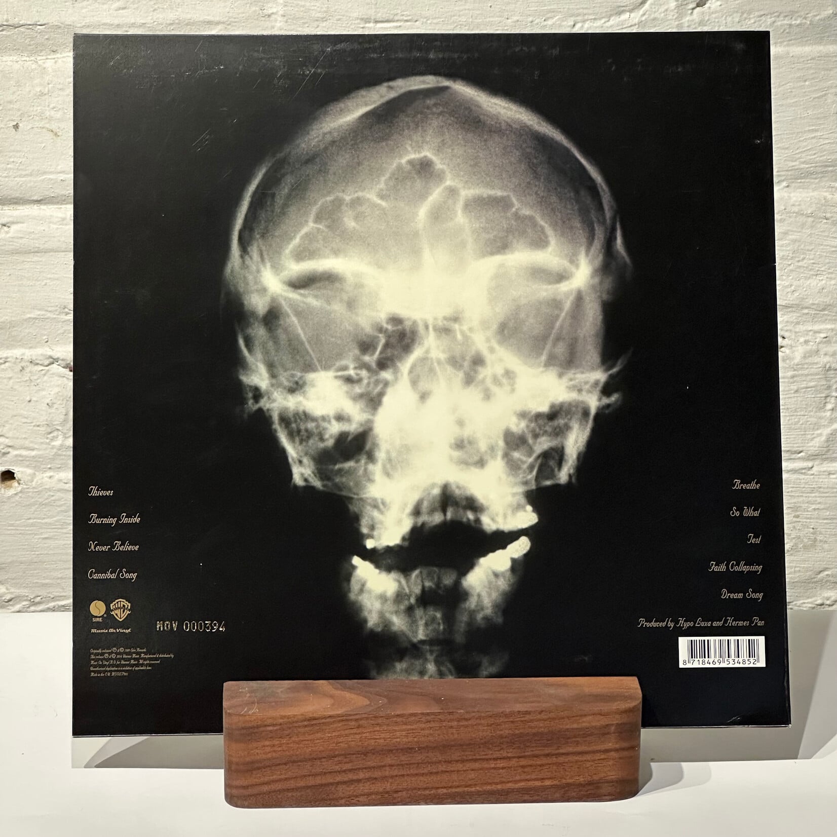 [Kollectible Vinyl] Ministry: The Mind Is A Terrible Thing To Taste (2019, Europe, Ltd Ed Clear/Black, Industrial, EX) [SIRE]