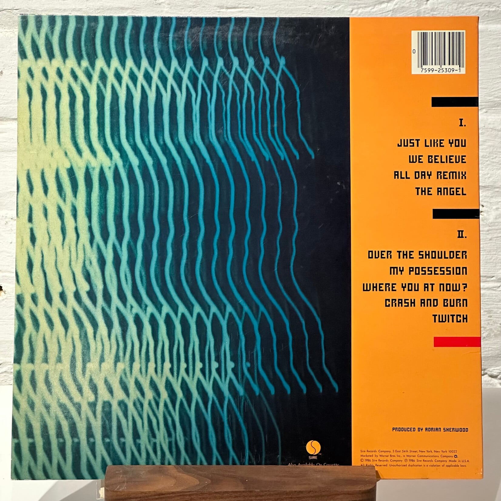 [Kollectible Vinyl] Ministry: Twitch (1986, USA, Gold Stamped Promo, Industrial, EX) [SIRE]