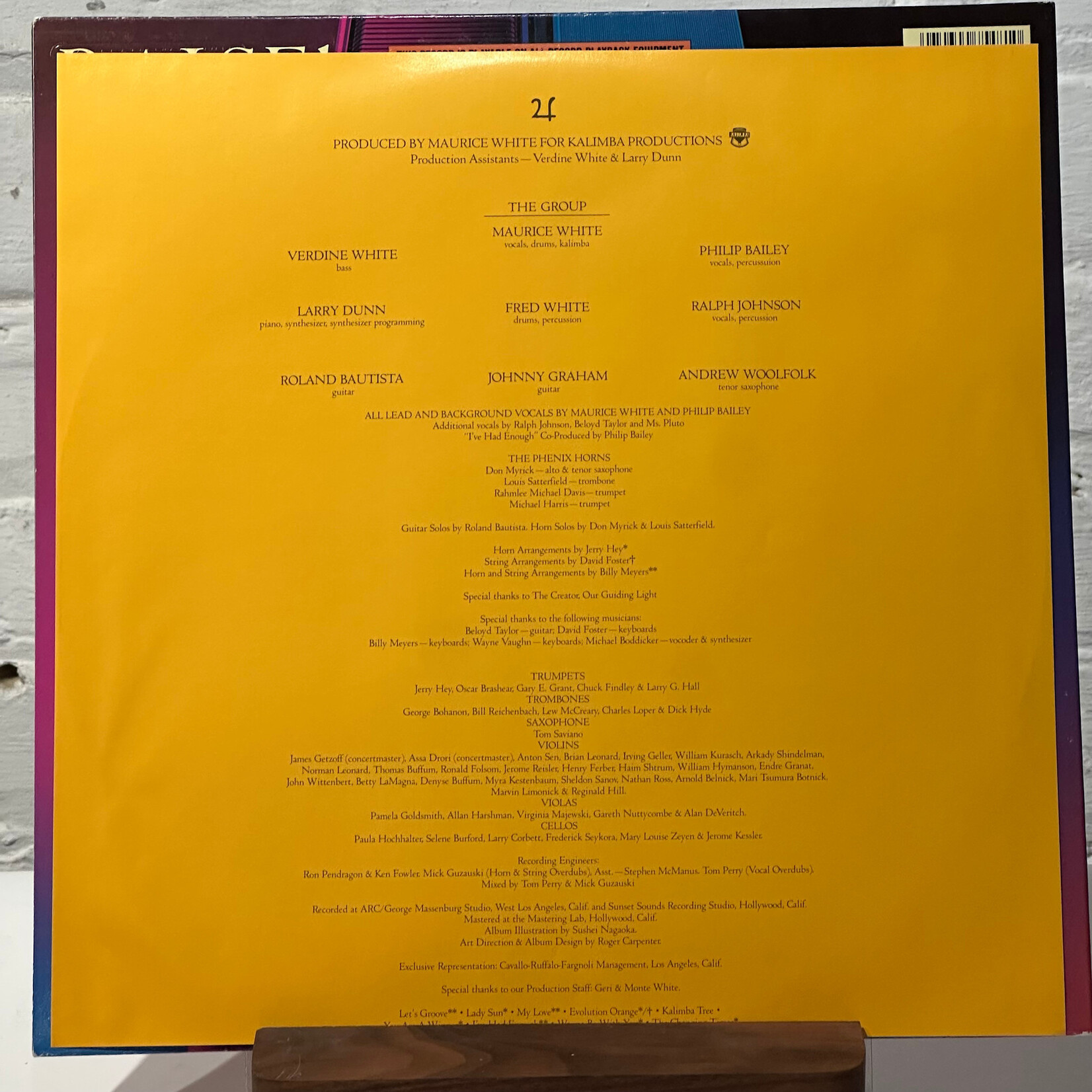 [Kollectible Vinyl] Earth, Wind & Fire: Raise! (1981, USA, Audiophile, EX) [ARC]