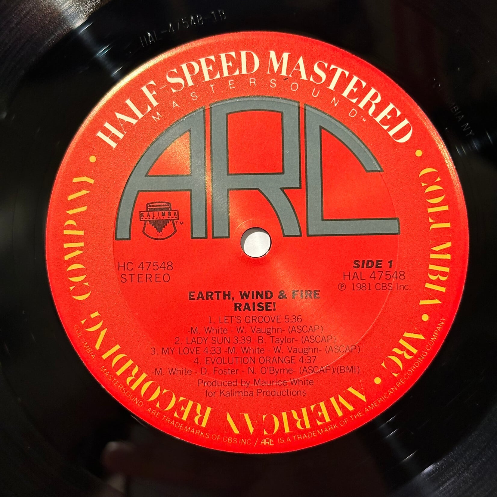 [Kollectible Vinyl] Earth, Wind & Fire: Raise! (1981, USA, Audiophile, EX) [ARC]