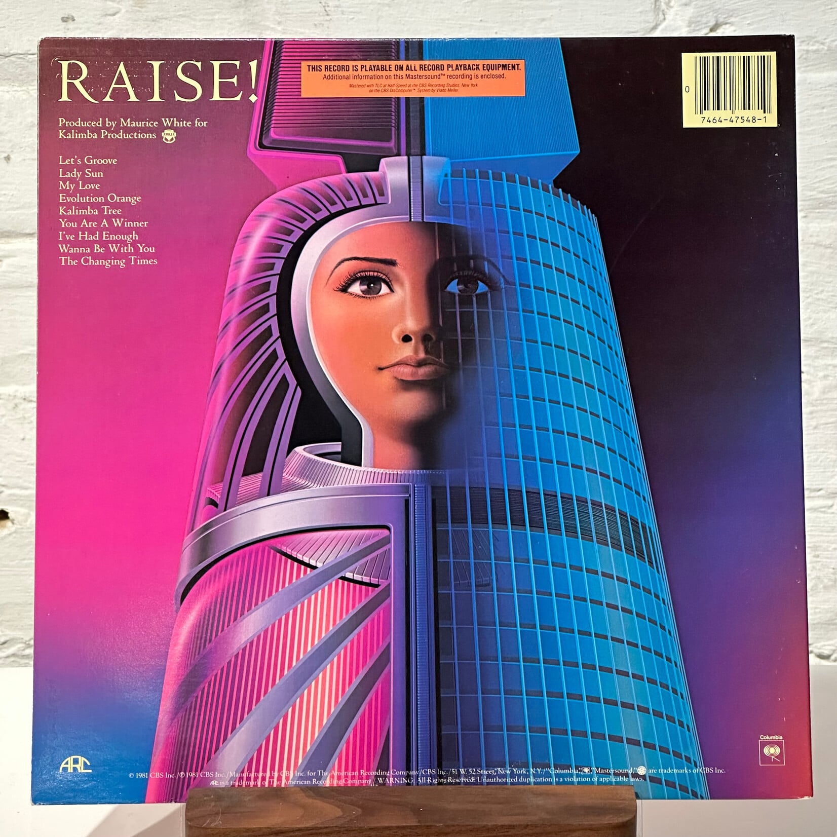 [Kollectible Vinyl] Earth, Wind & Fire: Raise! (1981, USA, Audiophile, EX) [ARC]