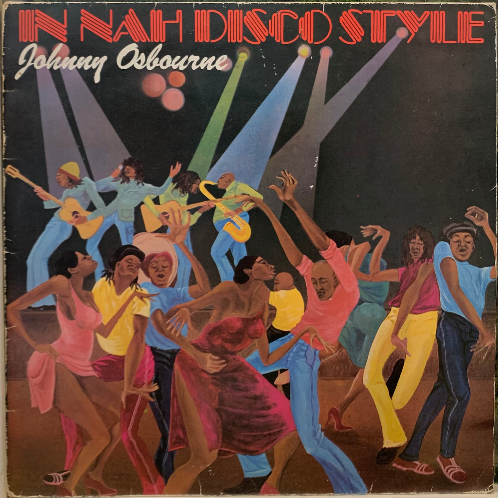 [Kollectible Vinyl] Osbourne, Johnny: In Nah Disco Style (1981, UK, Red Wax, VG) [CHA CHA]