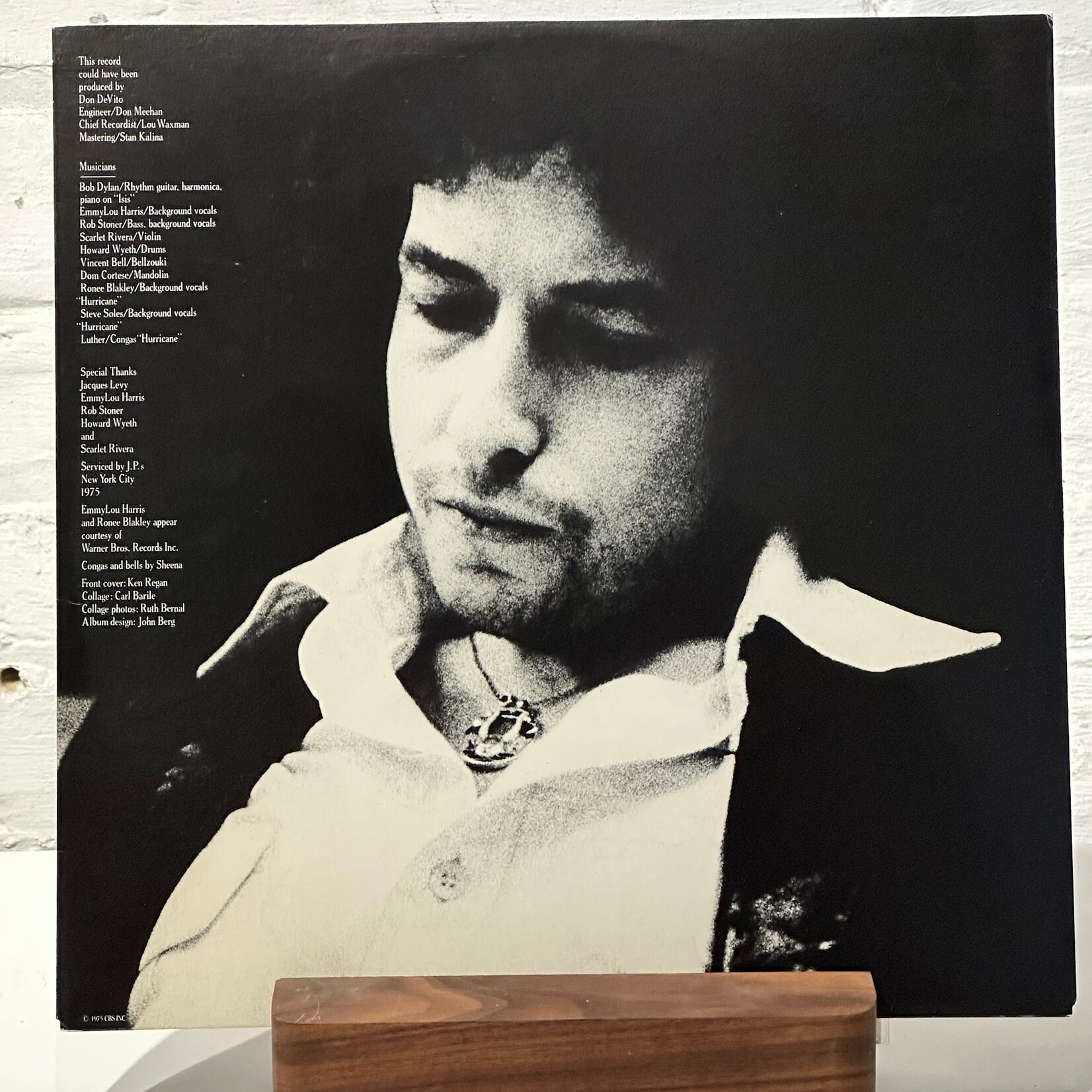 [Kollectible Vinyl] Dylan, Bob: Desire (1975, USA, White Label Promo, VG+)