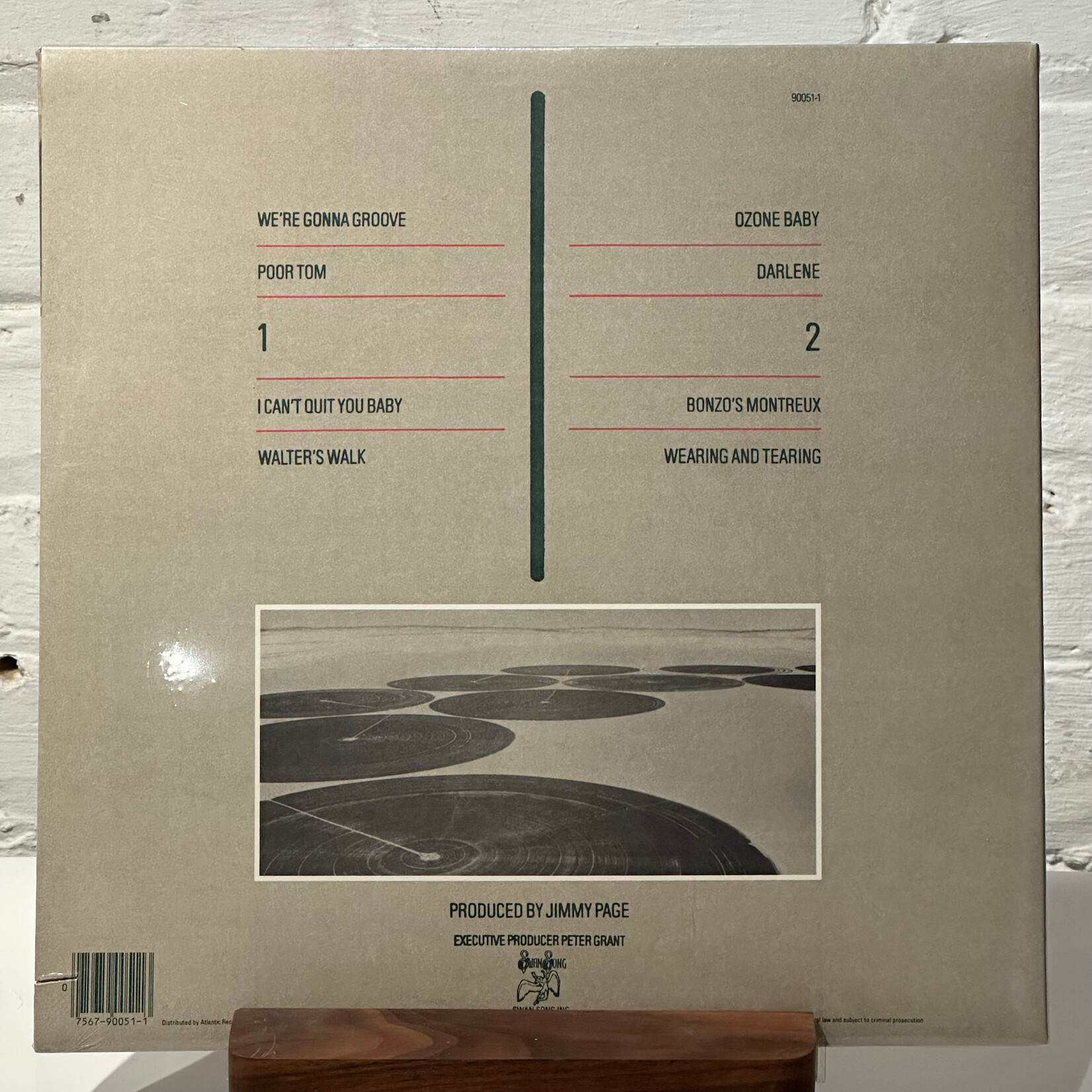 [Kollectible Vinyl] Led Zeppelin: Coda (1982, USA, Sawcut, SEALED) [SWAN SONG]