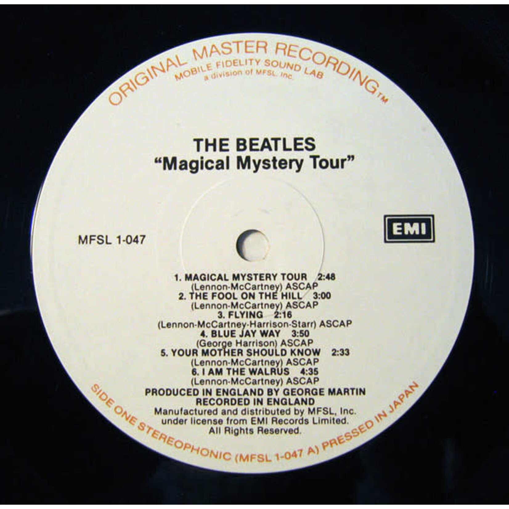 [Kollectible Vinyl] The Beatles: Magical Mystery Tour (1981, USA, Ltd Ed Audiophile, EX) [E.M.I]