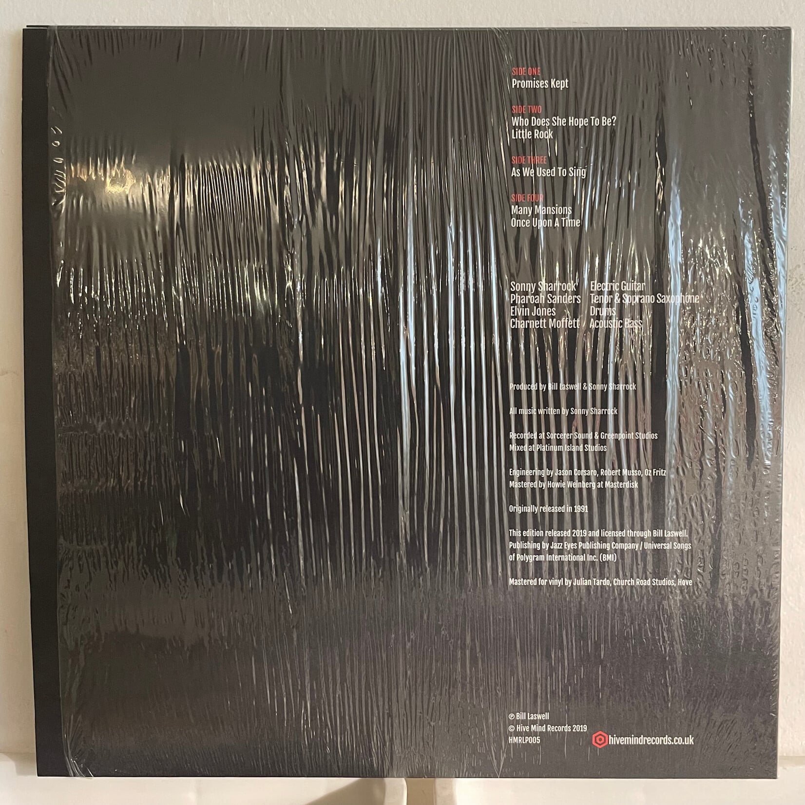 [Kollectible Vinyl] Sharrock, Sonny: Ask The Ages (2019, UK, 2x45 RPM, VG+) [HIVE MIND]