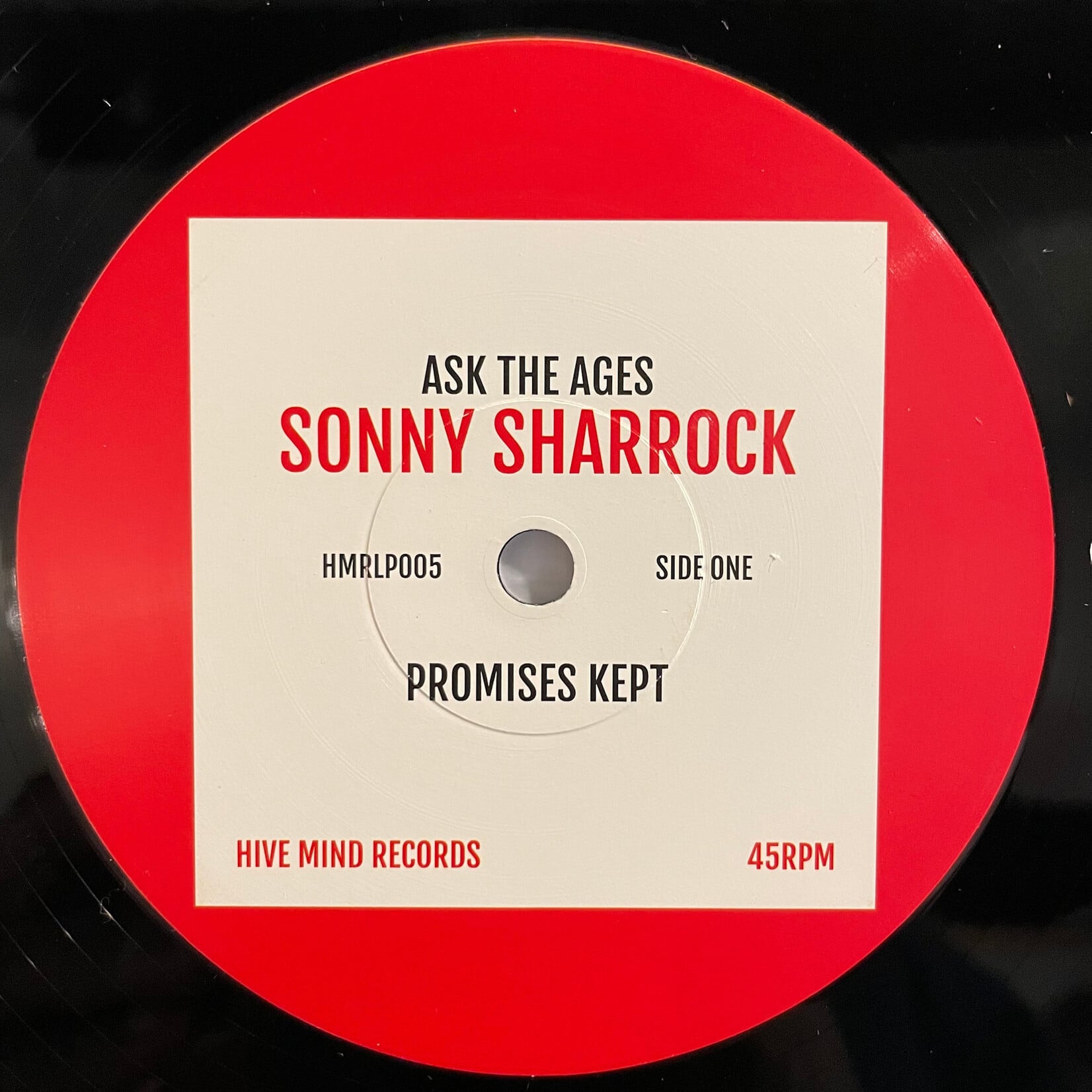 [Kollectible Vinyl] Sharrock, Sonny: Ask The Ages (2019, UK, 2x45 RPM, VG+) [HIVE MIND]