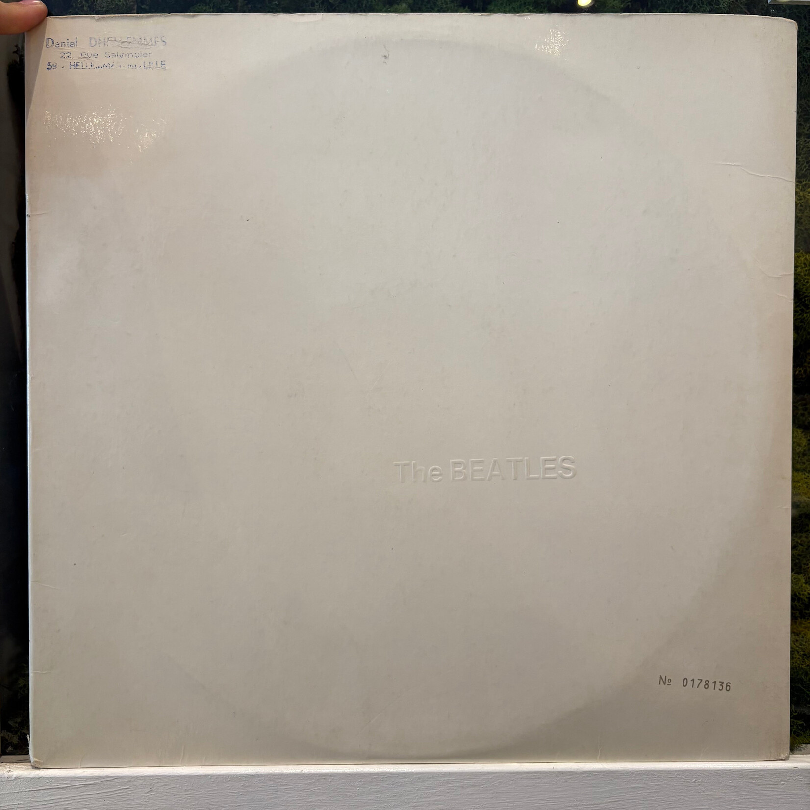 [Kollectible Vinyl] Beatles: (White Album) (1968, France, Top Loader, Numbered, W/Insert, VG) [E.M.I]