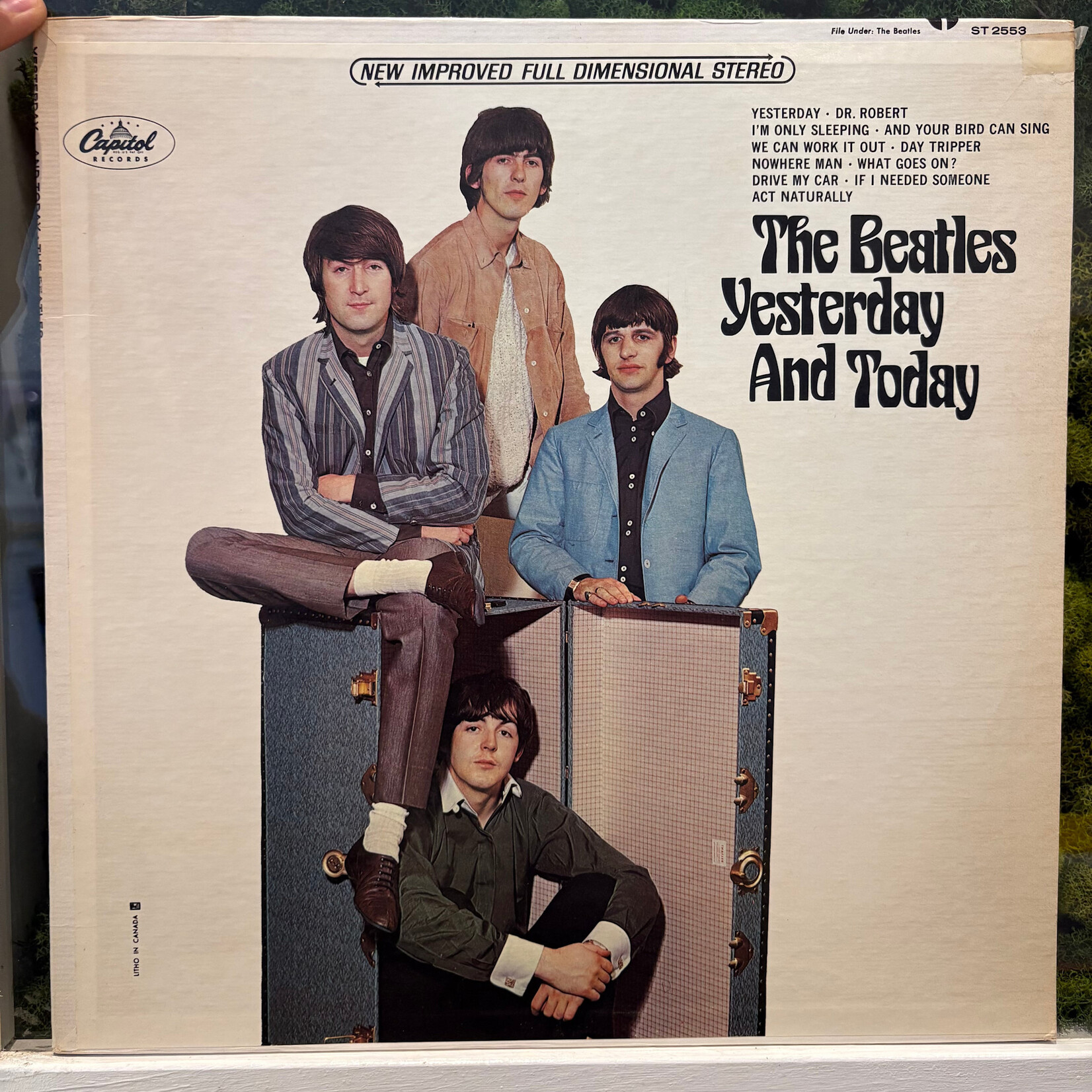 [Kollectible Vinyl] Beatles: Yesterday... And Today (1969,Canada, Green Target, VG+)