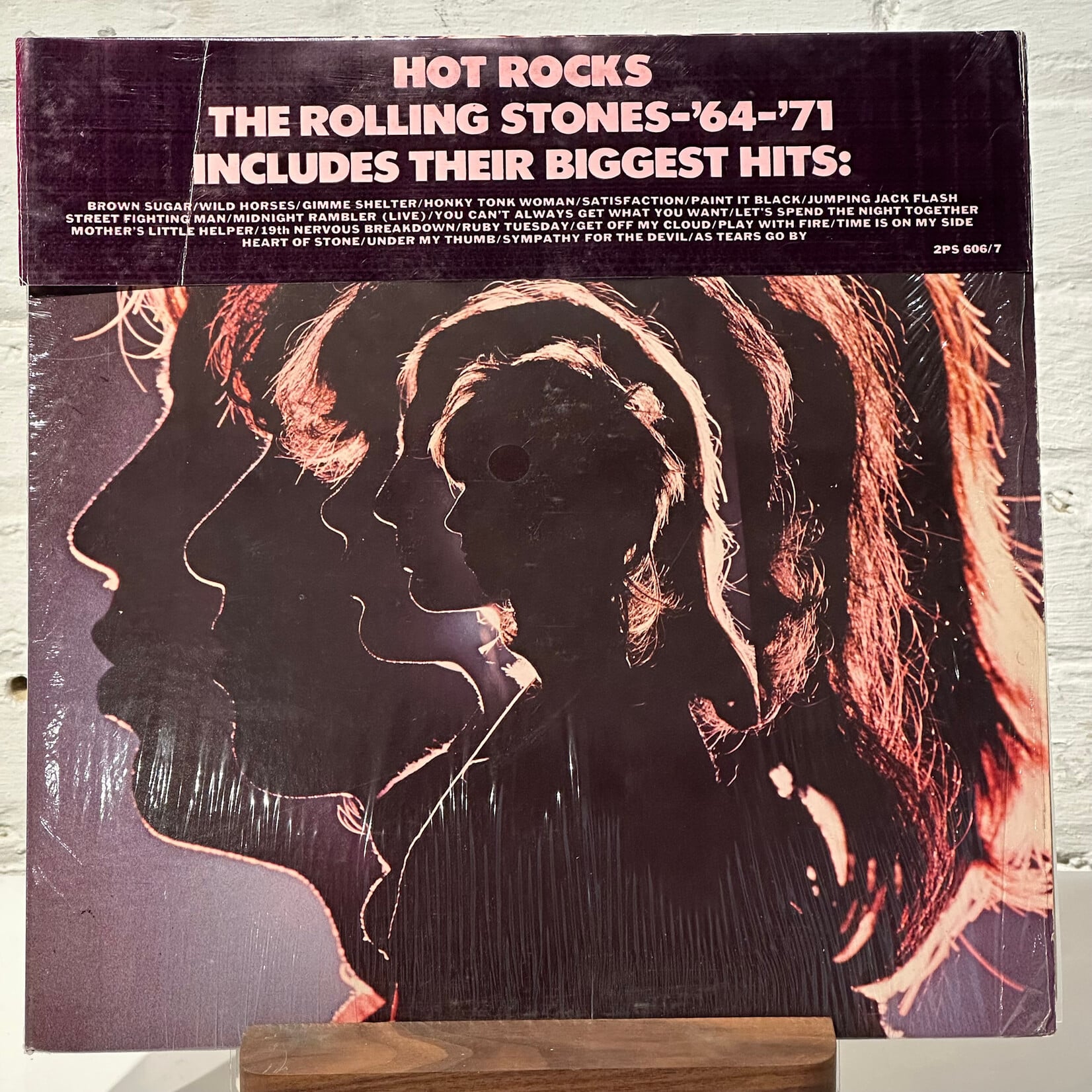 [Kollectible Vinyl] Rolling Stones: Hot Rocks 1964-1971 (1971, USA, In Shrink, w/Hype, EX) [LONDON]