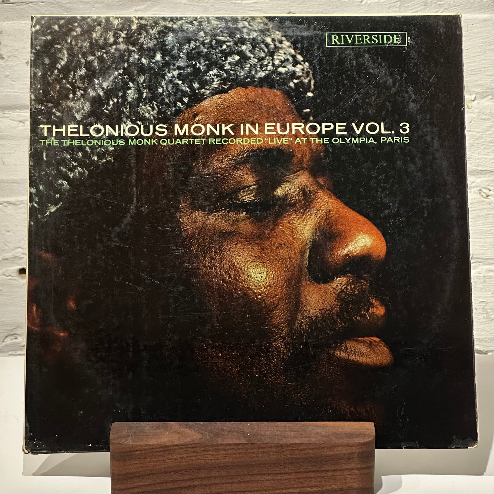 [Kollectible Vinyl] Monk, Thelonious Quartet: Thelonious Monk In Europe Vol. 3 (1964, UK, Disc EX) [RIVERSIDE]
