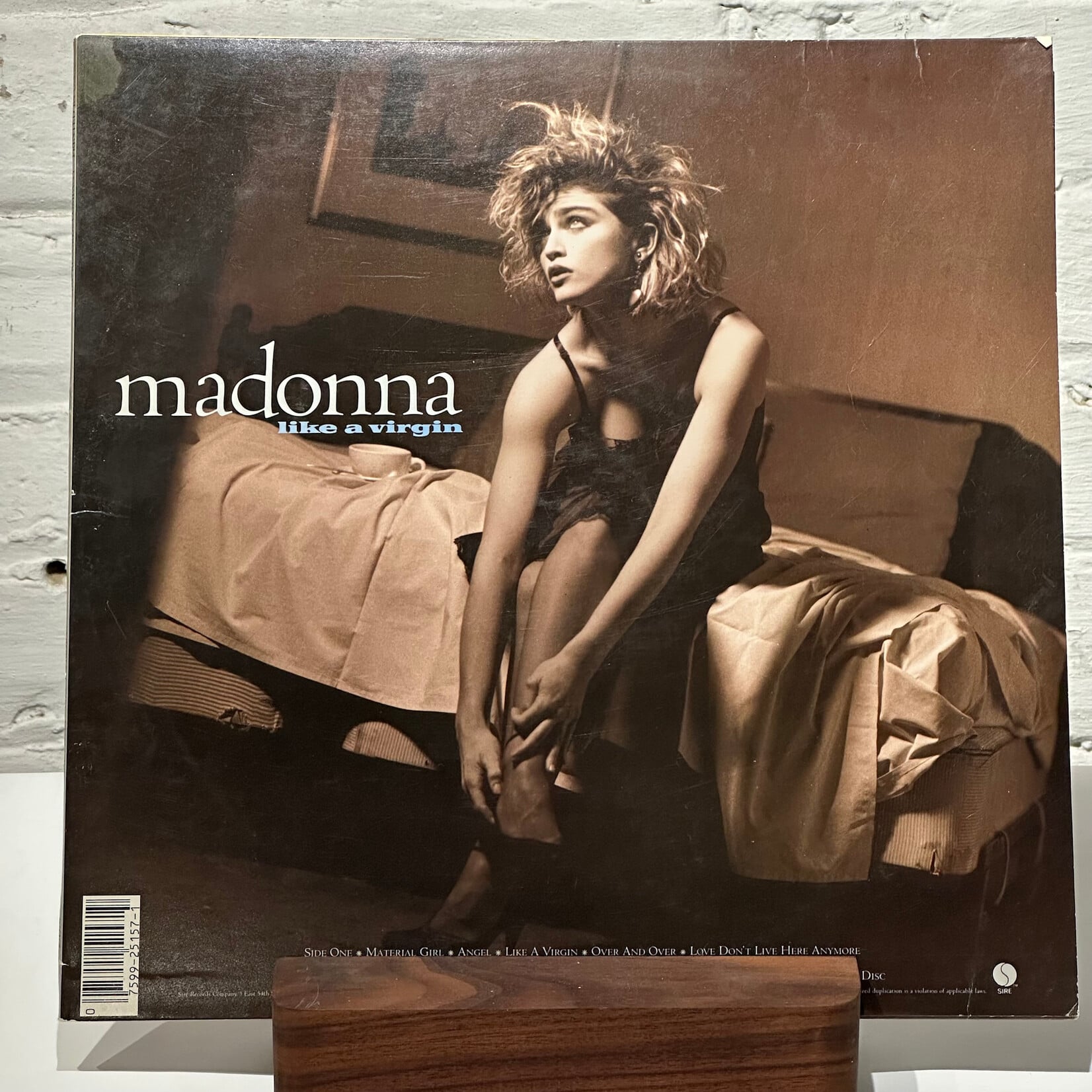 [Kollectible Vinyl] Madonna: Like a Virgin (1984, USA, Promo, White Vinyl, VG) [SIRE]