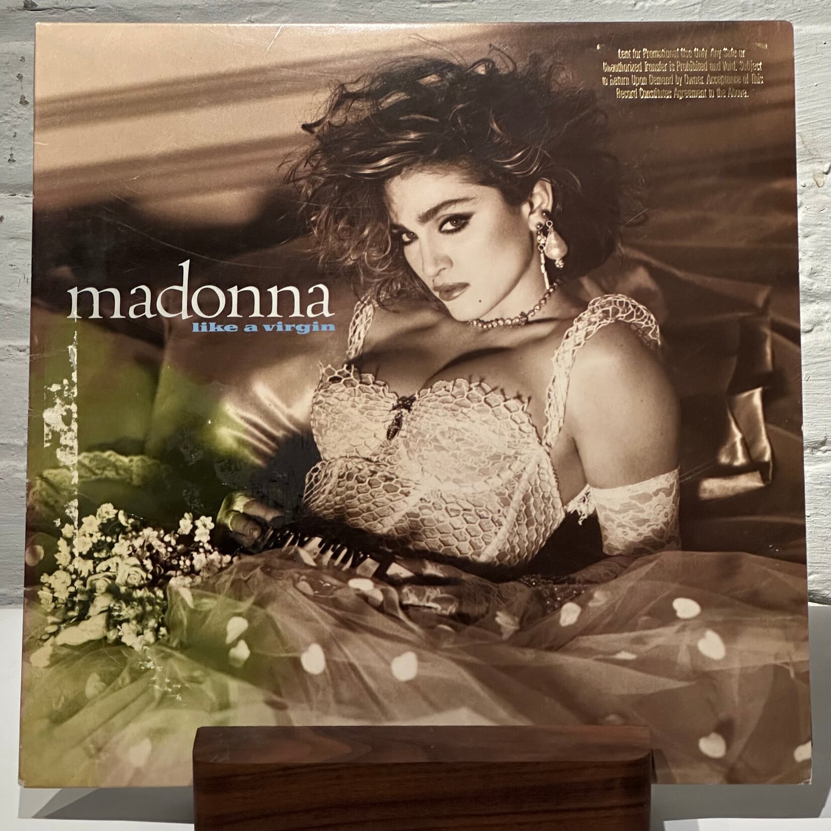[Kollectible Vinyl] Madonna: Like a Virgin (1984, USA, Promo, White Vinyl, VG) [SIRE]