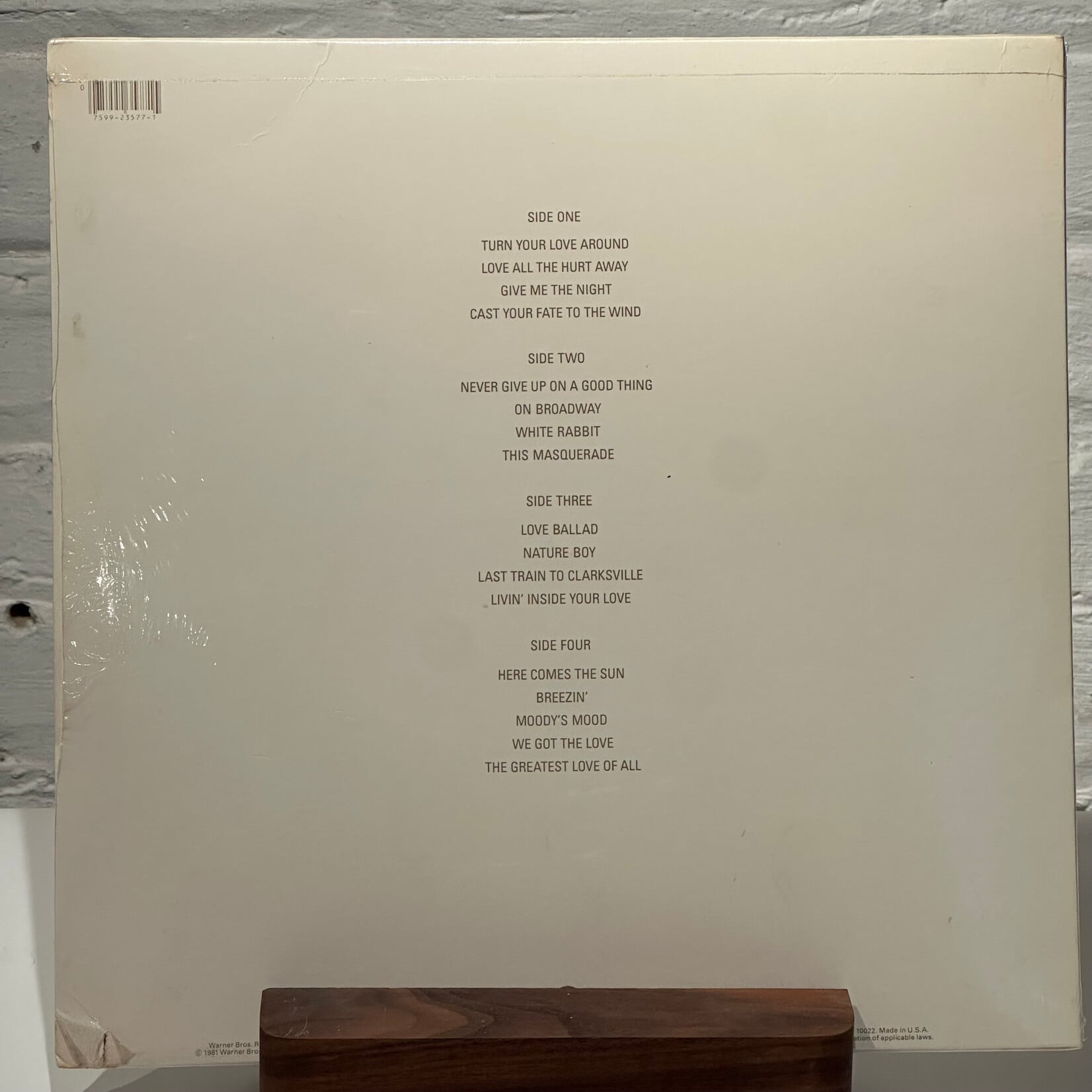 [Kollectible Vinyl] Benson, George: The George Benson Collection (1989, USA, Sealed) [WARNER]