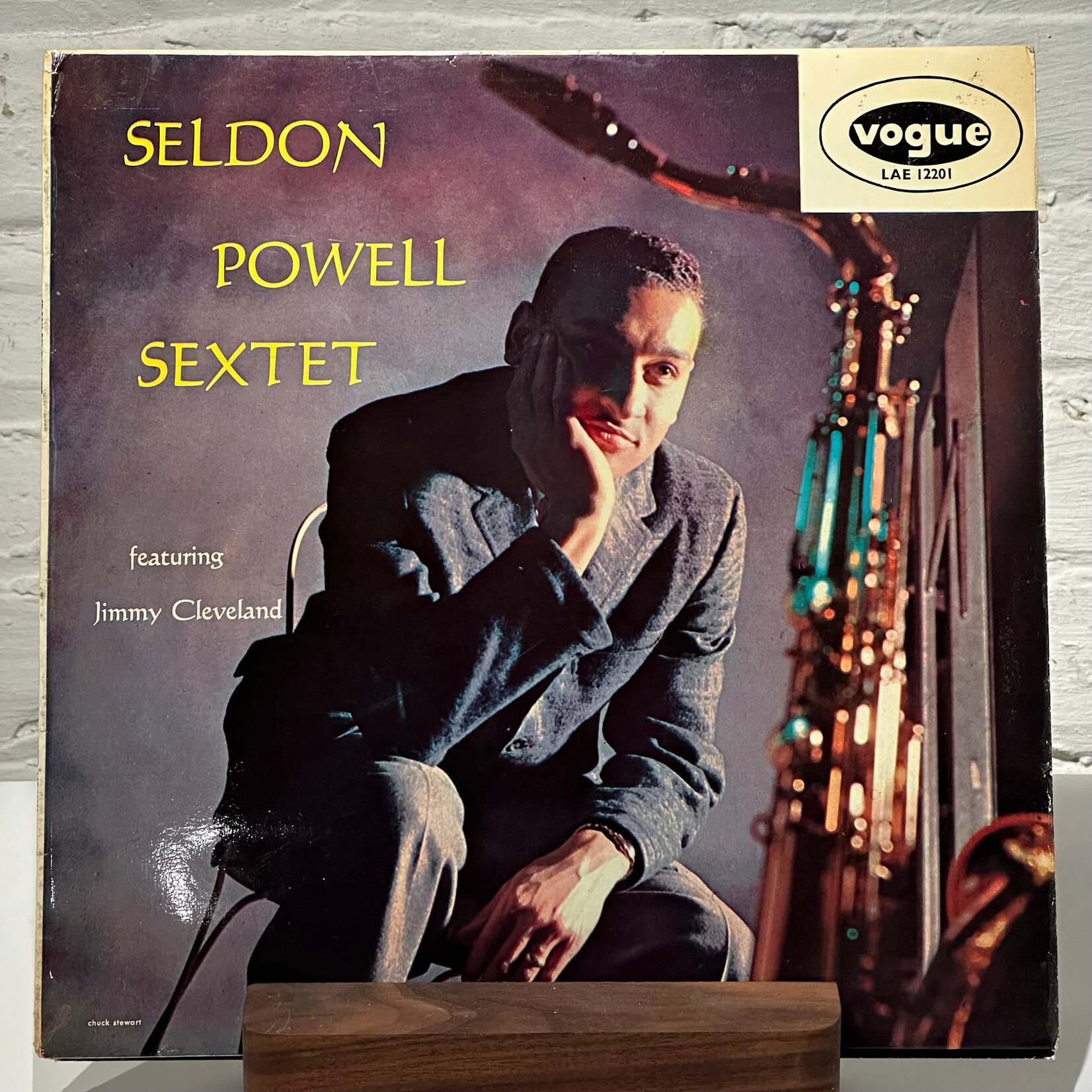 [Kollectible Vinyl] Powell, Seldon Sextet: Seldon Powell Sextet Featuring Jimmy Cleveland (1959, UK, VG+) [VOGUE]