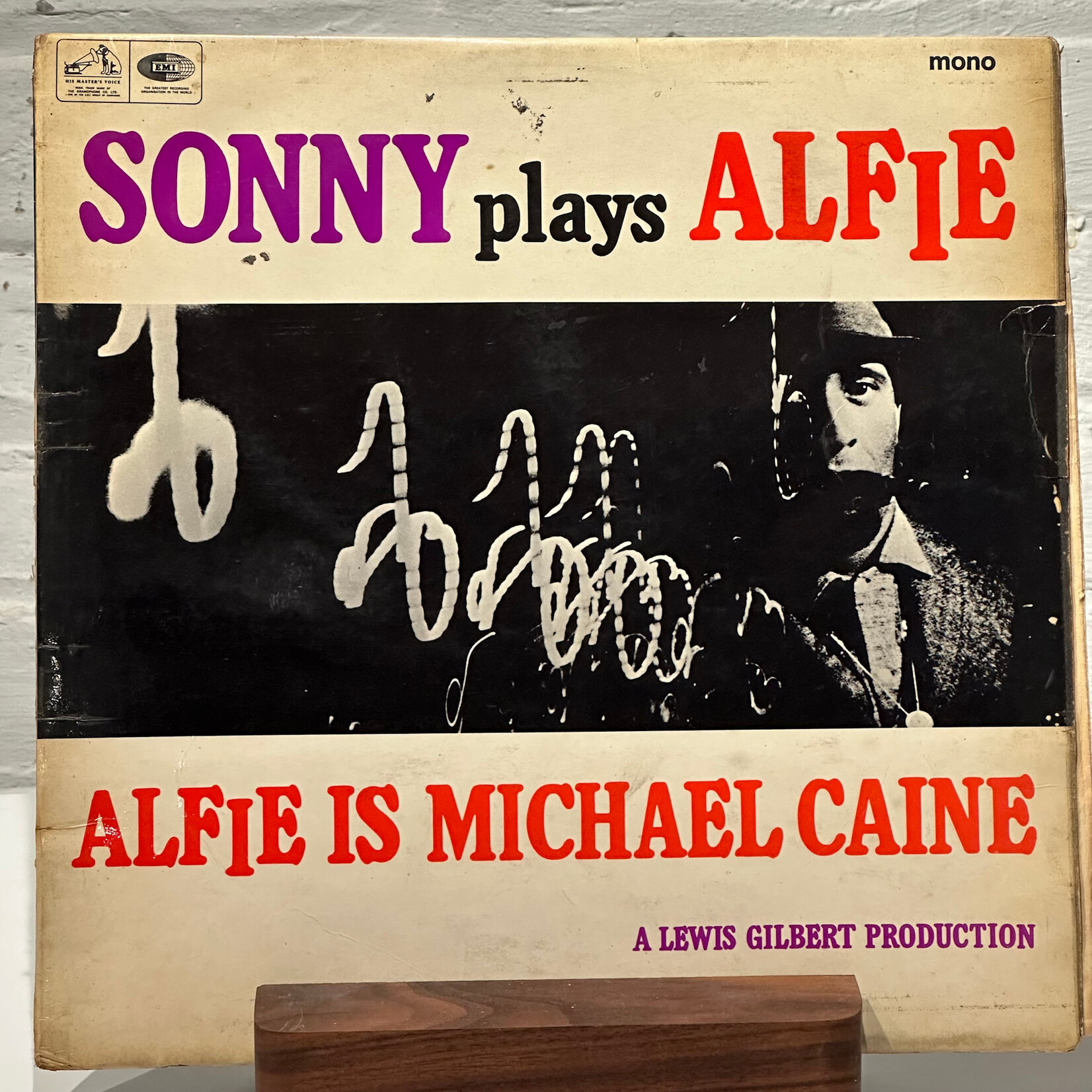 [Kollectible Vinyl] Rollings, Sonny: Sonny Plays Alfie (1966, UK, VG+) [HIS MASTER'S VOICE]