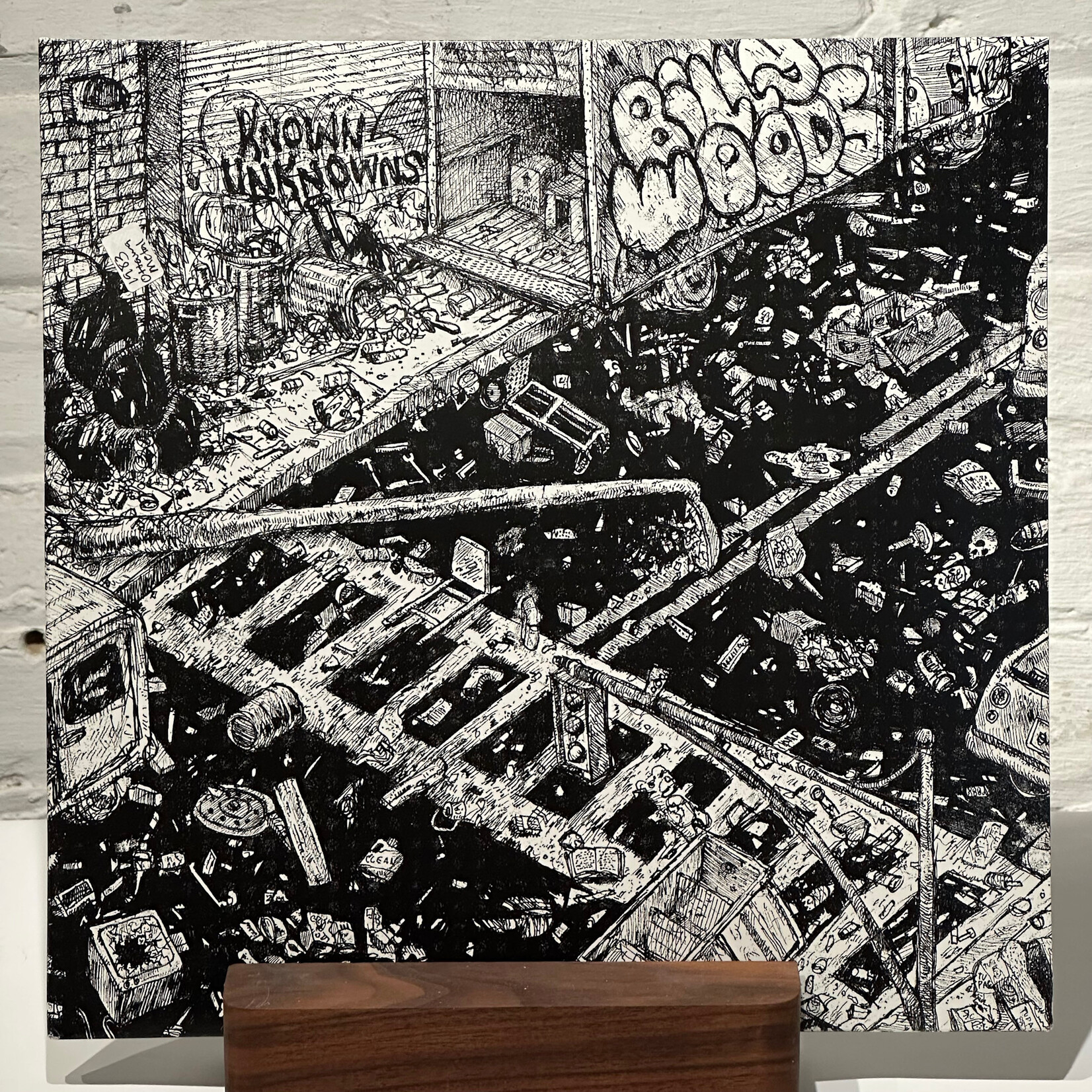 [Kollectible Vinyl] Woods, Billy: Known Unknowns (2017, USA, Red + Blue, Hip-Hop, EX) [BACKWOODZ STUDIOZ]