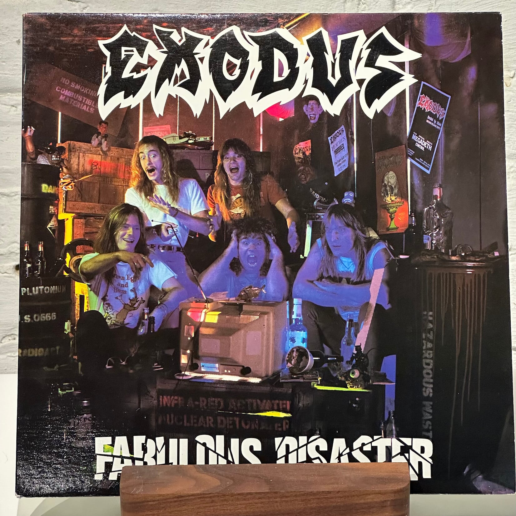 [Kollectible Vinyl] Exodus: Fabulous Disaster (1989, Canada, Metal, VG+) [COMBAT]