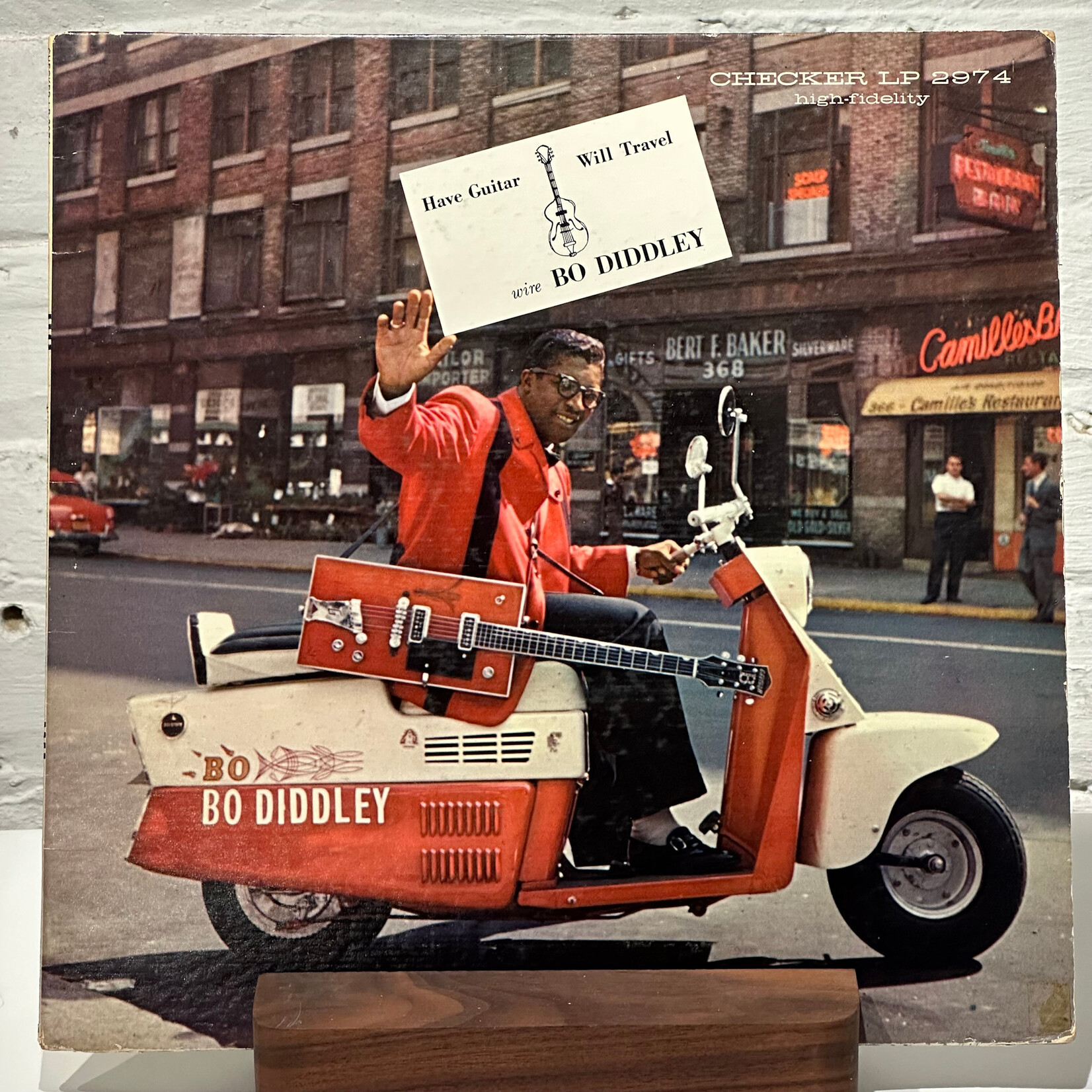 [Kollectible Vinyl] Diddley, Bo: Have Guitar, Will Travel (1960, USA, Black Chess, VG) [CHECKER]