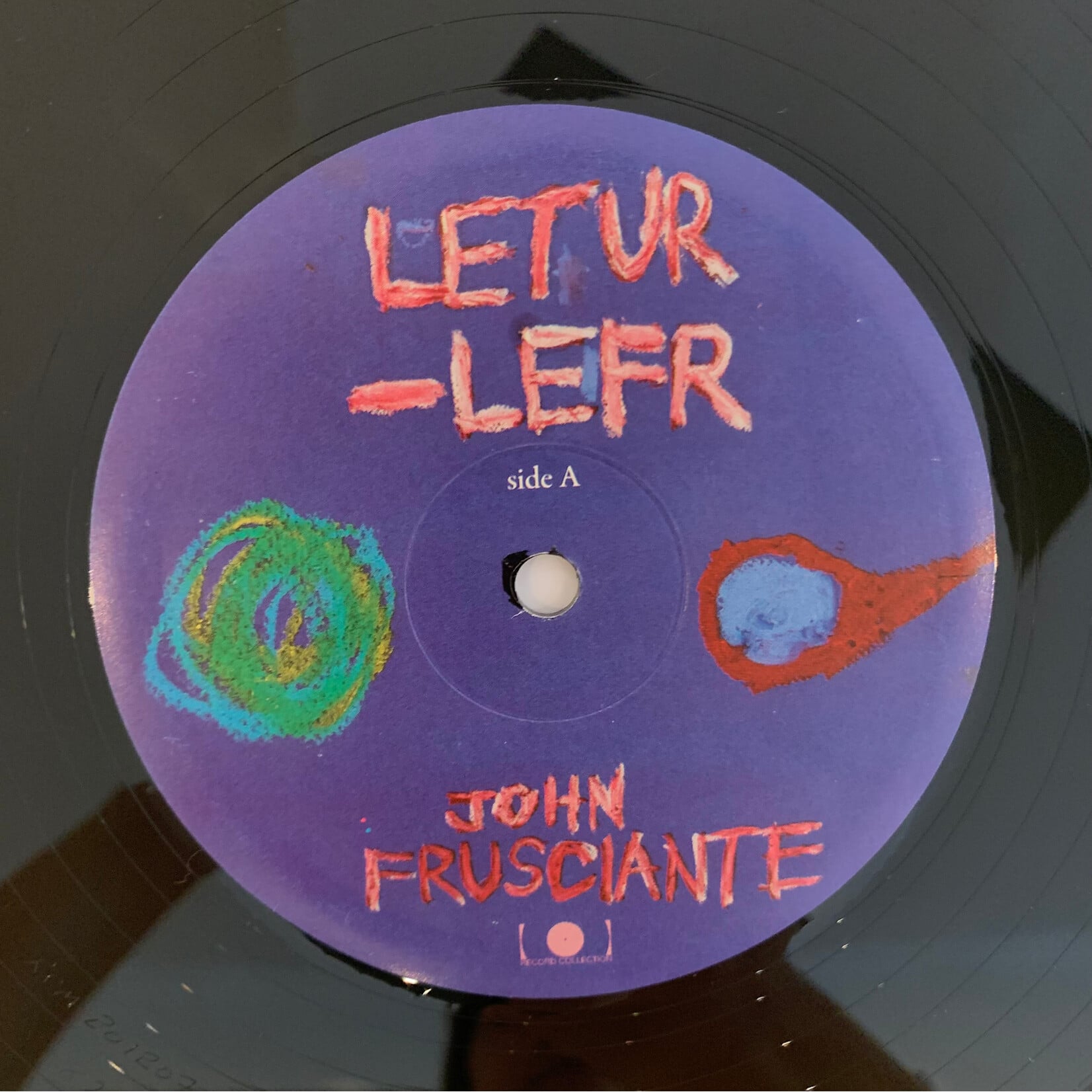[Kollectible Vinyl] Frusciante, John: Letur-Lefr (2012, USA, w/ insert, EX) [RECORD COLLECTION]