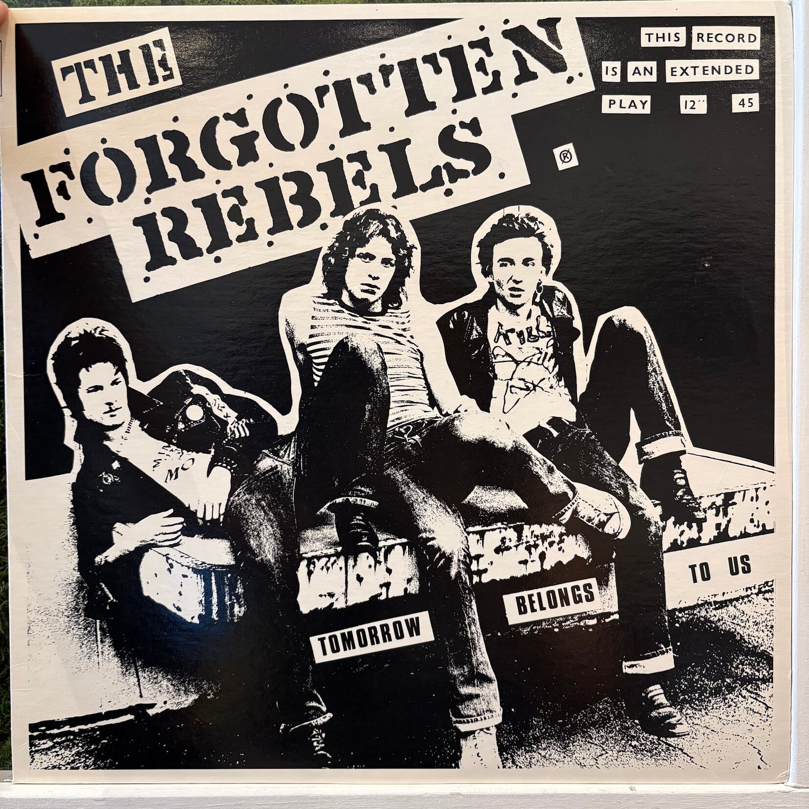 [Nick's Disk Pics] The Forgotten Rebels: Tomorrow Belongs To Us ( 1981, Canada, Hamilton Address, VG+) [S&M}