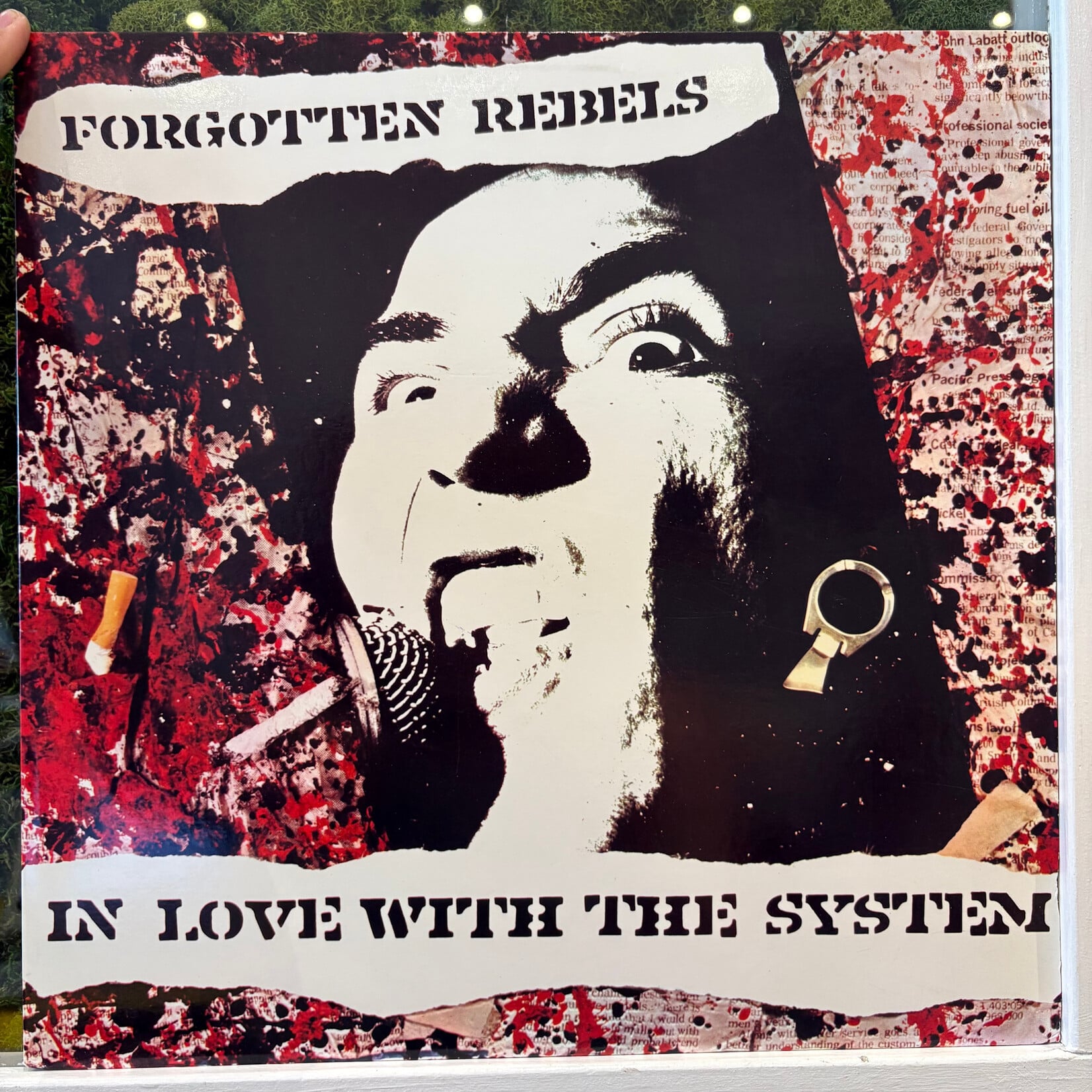 [Nick's Disk Pics] Forgotten Rebels: In Love With The System (1986, Canada, 148 Simcoe Address, VG+) [STAR]