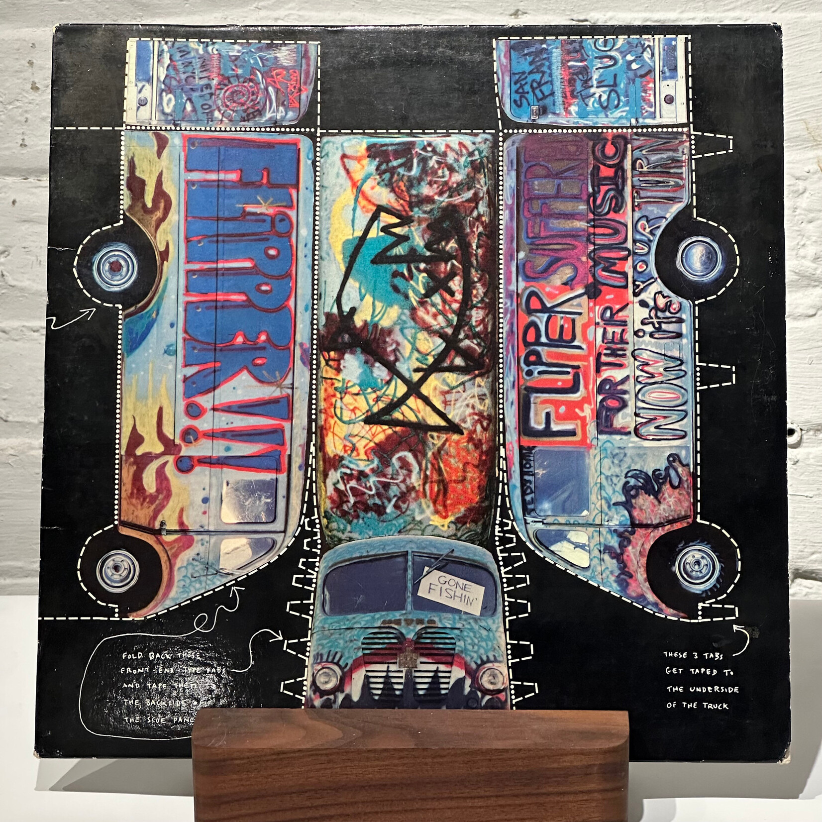 [Kollectible Vinyl] Flipper: Gone Fishing (1984, USA, w/ Insert, VG+) [SUBTERRANEAN]