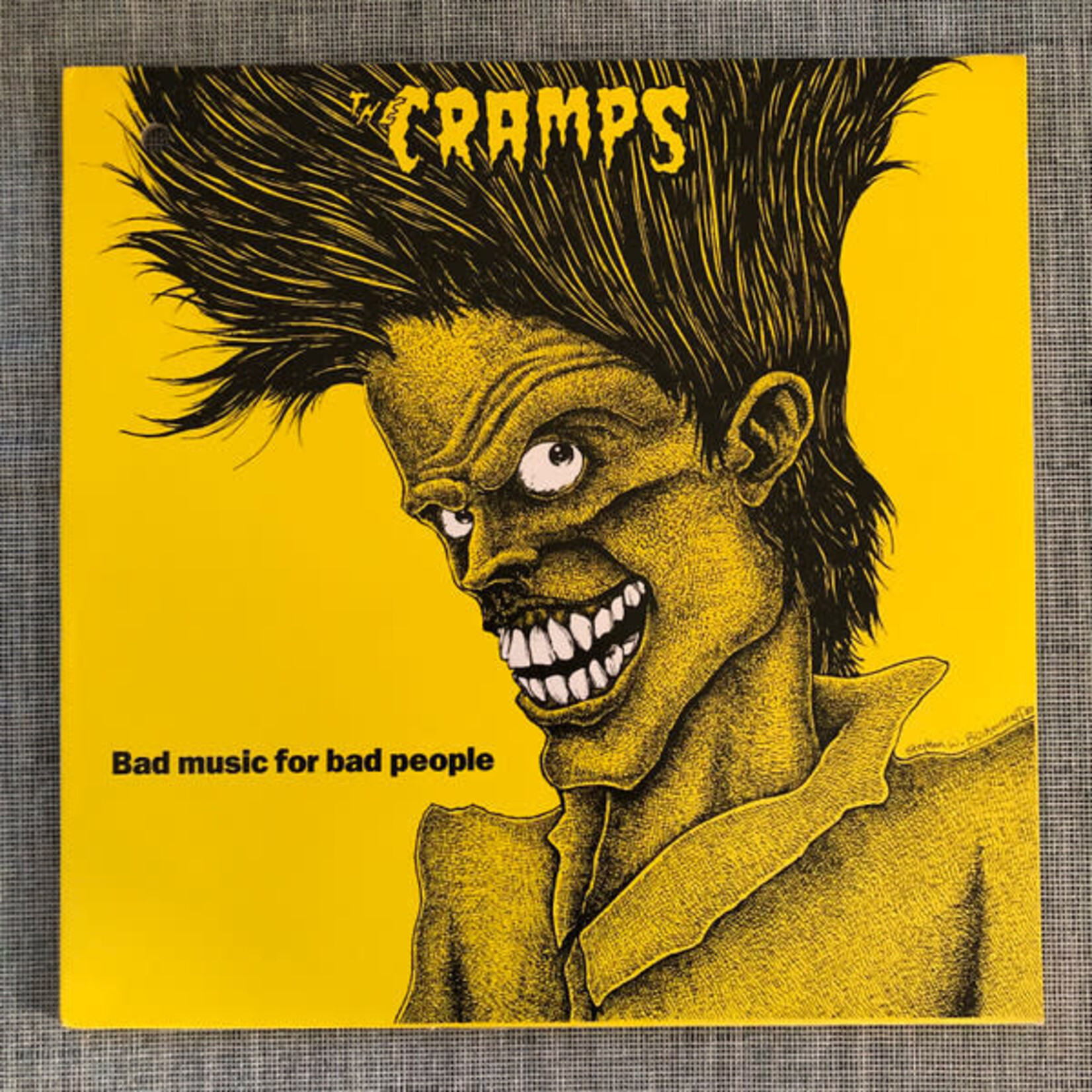 [Kollectible Vinyl] The Cramps: Bad music for bad people (1984, Canada, Psychobilly, VG+) [I.R.S]
