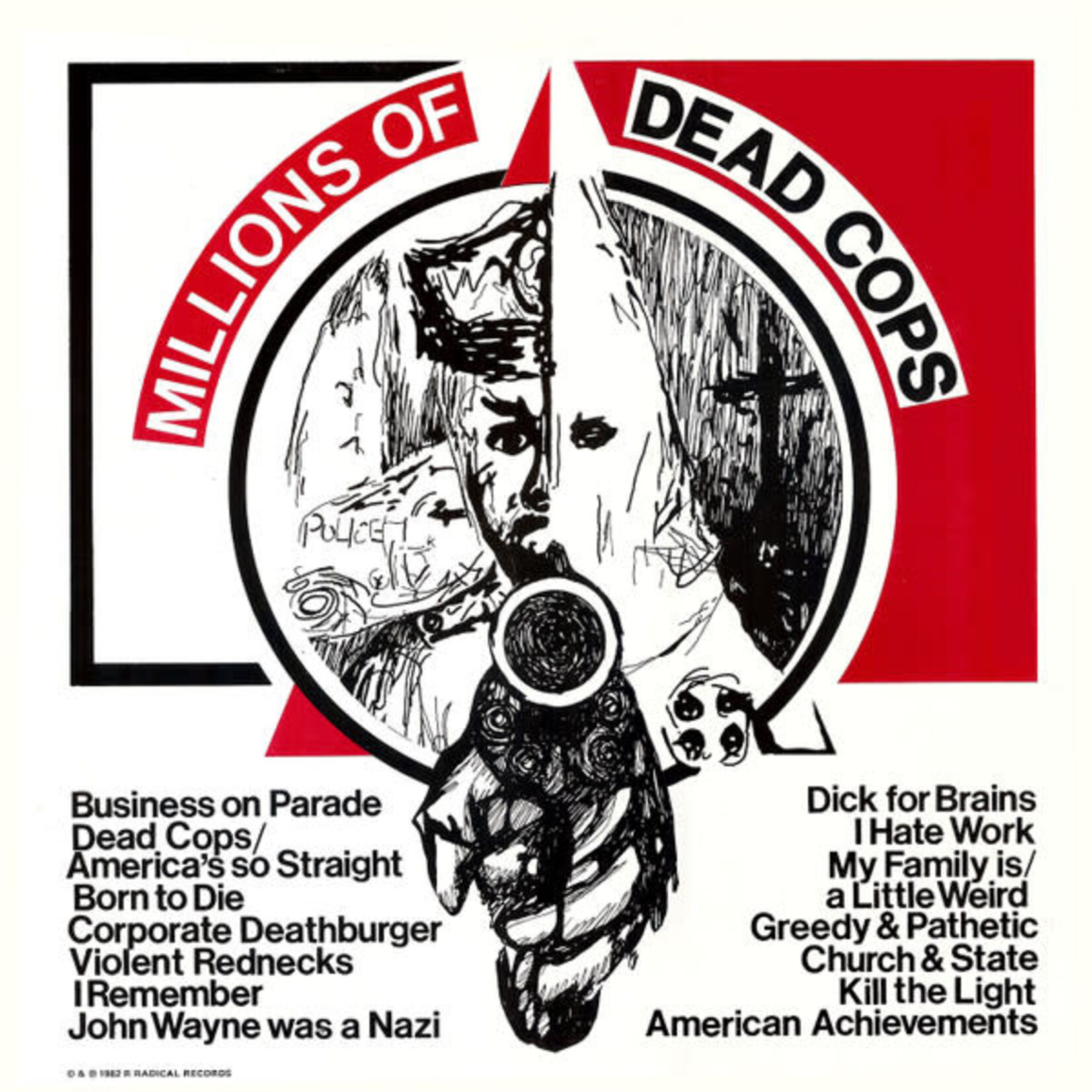 [Kollectible Vinyl] MDC: Millions of Dead Cops (1982, USA, VG+) [RADICAL]
