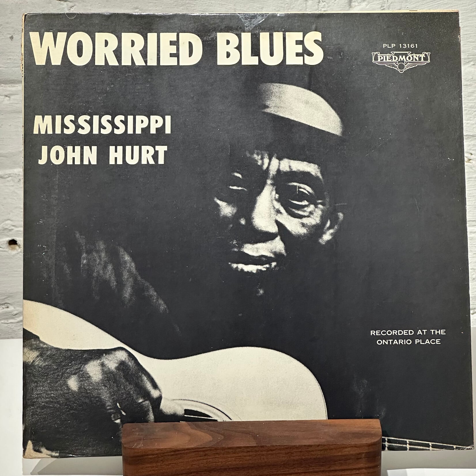 [Kollectible Vinyl] John Hurt, Mississippi: Worried Blues (1973, USA, VG+) [PIEDMONT]