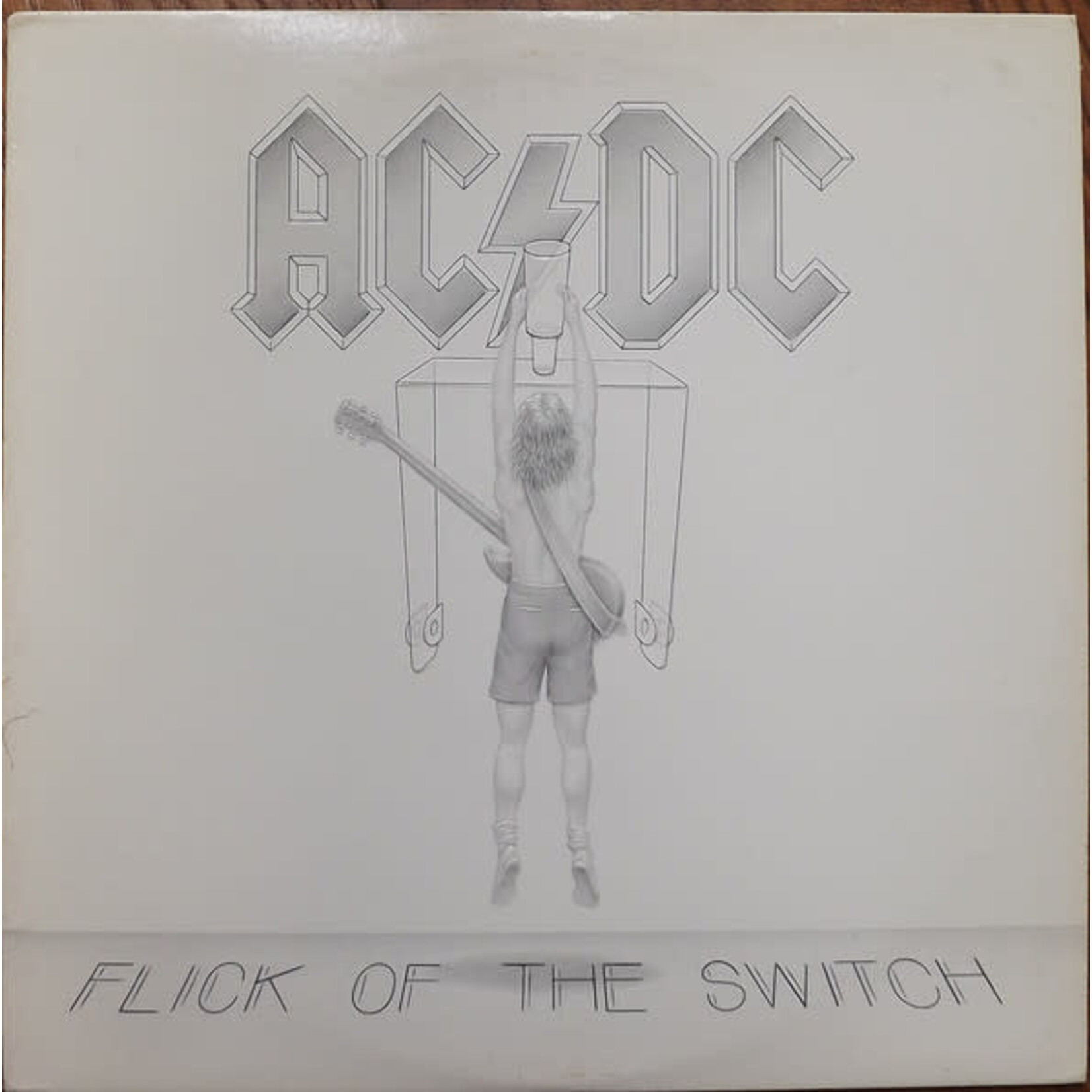 [Kollectible Vinyl] AC/DC: Flick Of The Switch (1983, USA, Gold Stamp Promo, EX) [ATLANTIC]