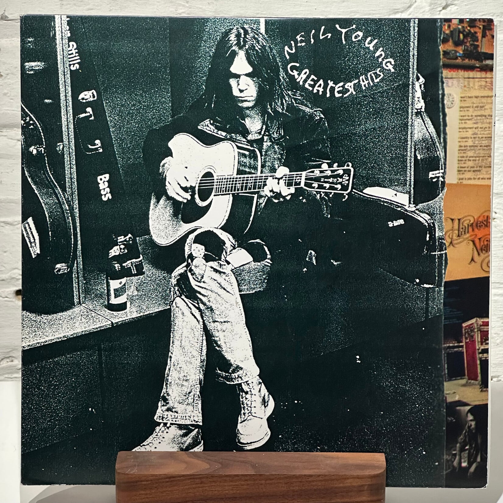 [Kollectible Vinyl] Young, Neil: Greatest Hits (2005, USA, w/ Blue Wax 7", 200g, Ex)