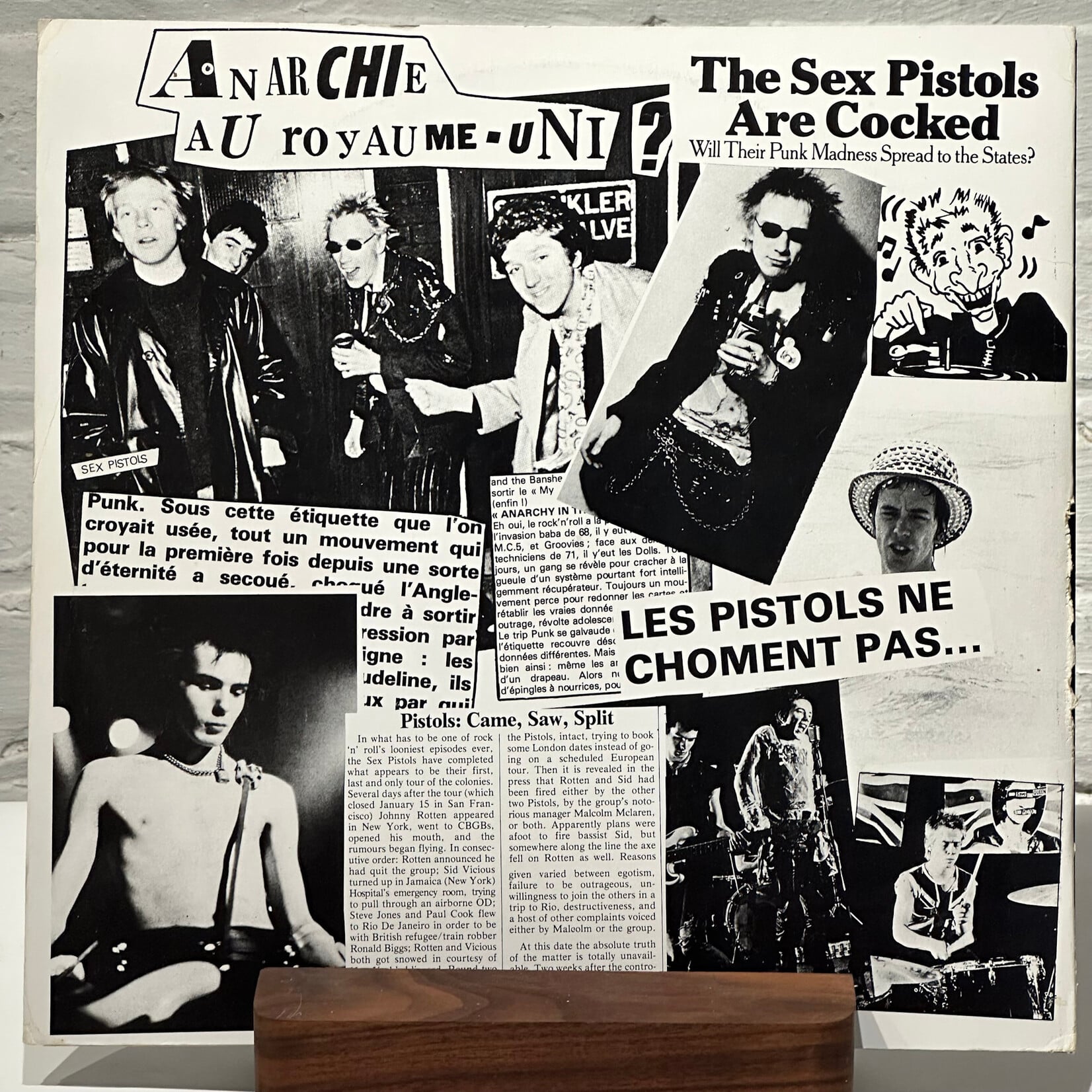 [Kollectible Vinyl] Sex Pistols: (Indecent Exposure )Live! (Sex pistols Live, VG+)