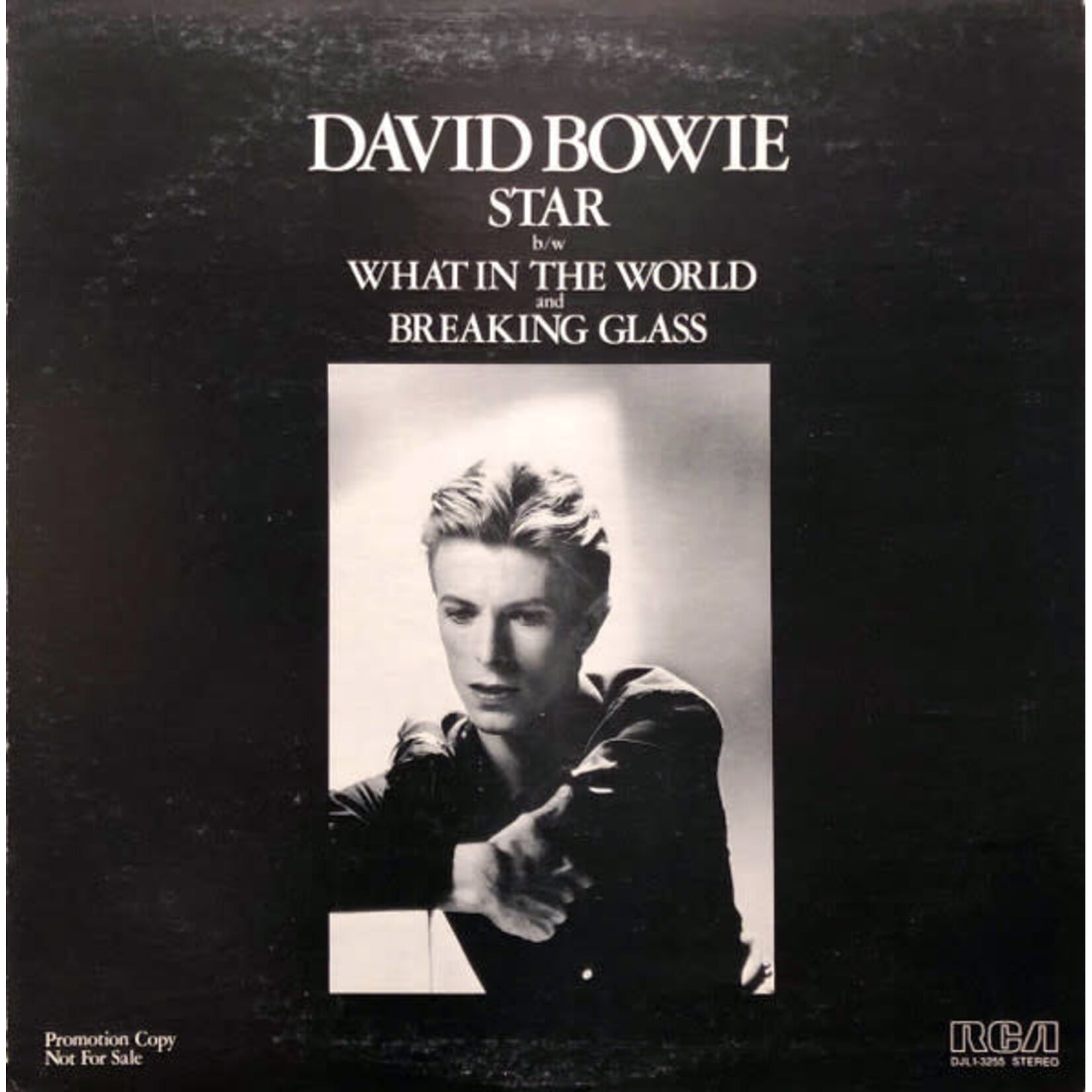 [Kollectible Vinyl] Bowie, David: Star (1978, USA, 12" Promo, Ltd Ed White Wax, VG+) [RCA]