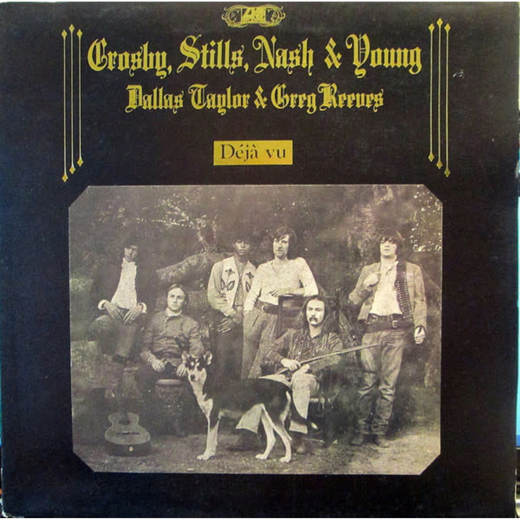 Crosby, Stills, Nash & Young: Deja Vu (1970, Germany, VG) [ATLANTIC]
