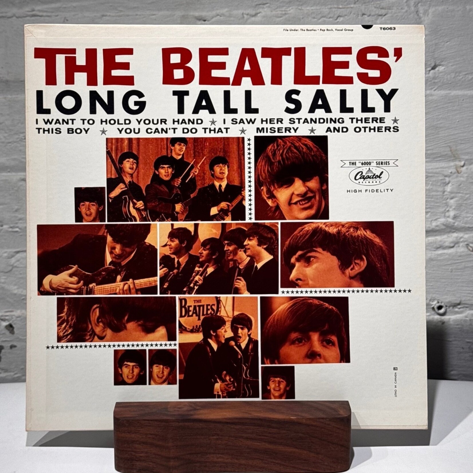 [Nick's Disk Pics] BEATLES: LONG TALL SALLY (Mono, Capitol 6000, 1964, Canada, VG+) [CAPITOL]