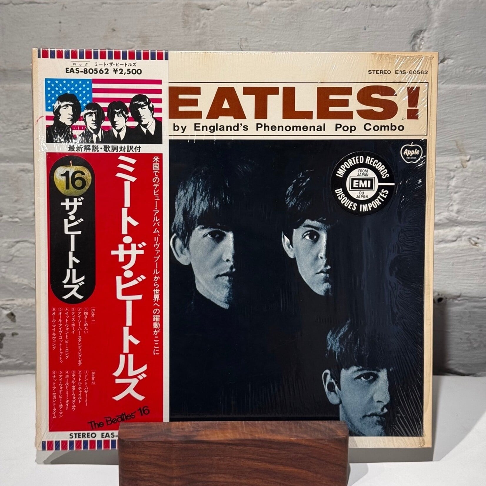 [Kollectible Vinyl] Beatles: Meet the Beatles! (1976, JAPAN, In Shrink, OBI + Insert, Ex) [APPLE]