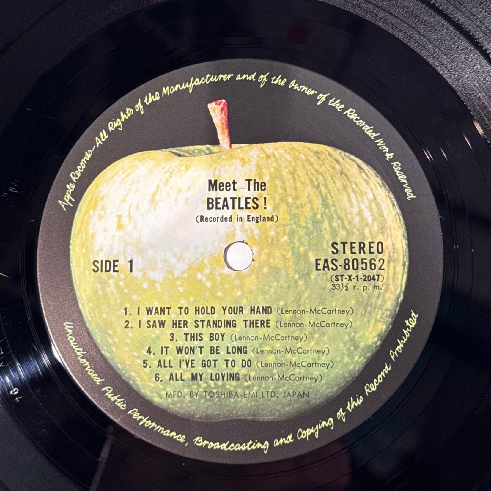 [Kollectible Vinyl] Beatles: Meet the Beatles! (1976, JAPAN, In Shrink, OBI + Insert, Ex) [APPLE]