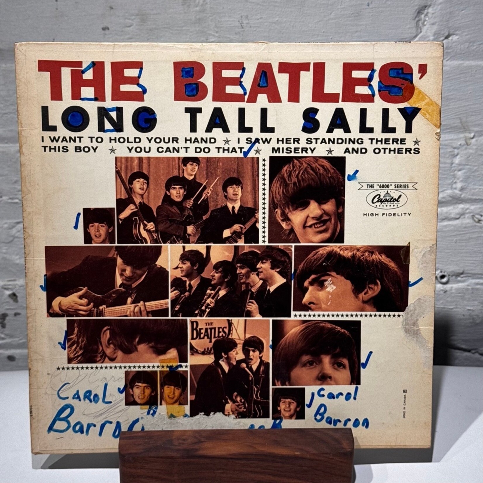 [Nick's Disk Pics] Beatles: Long Tall Sally (1964, Canada, Mono, Capitol 6000, VG) [CAPITOL]