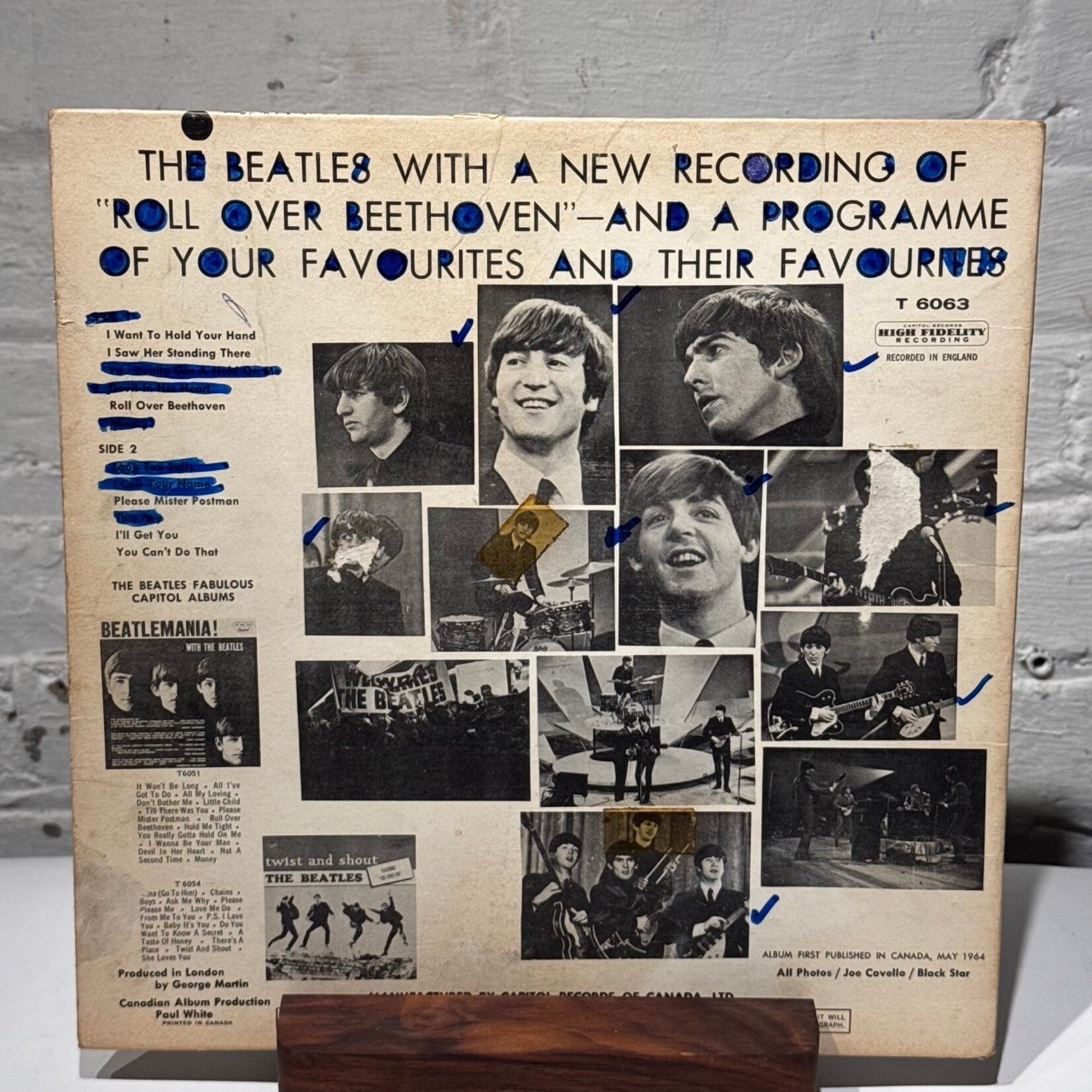 [Nick's Disk Pics] Beatles: Long Tall Sally (1964, Canada, Mono, Capitol 6000, VG) [CAPITOL]