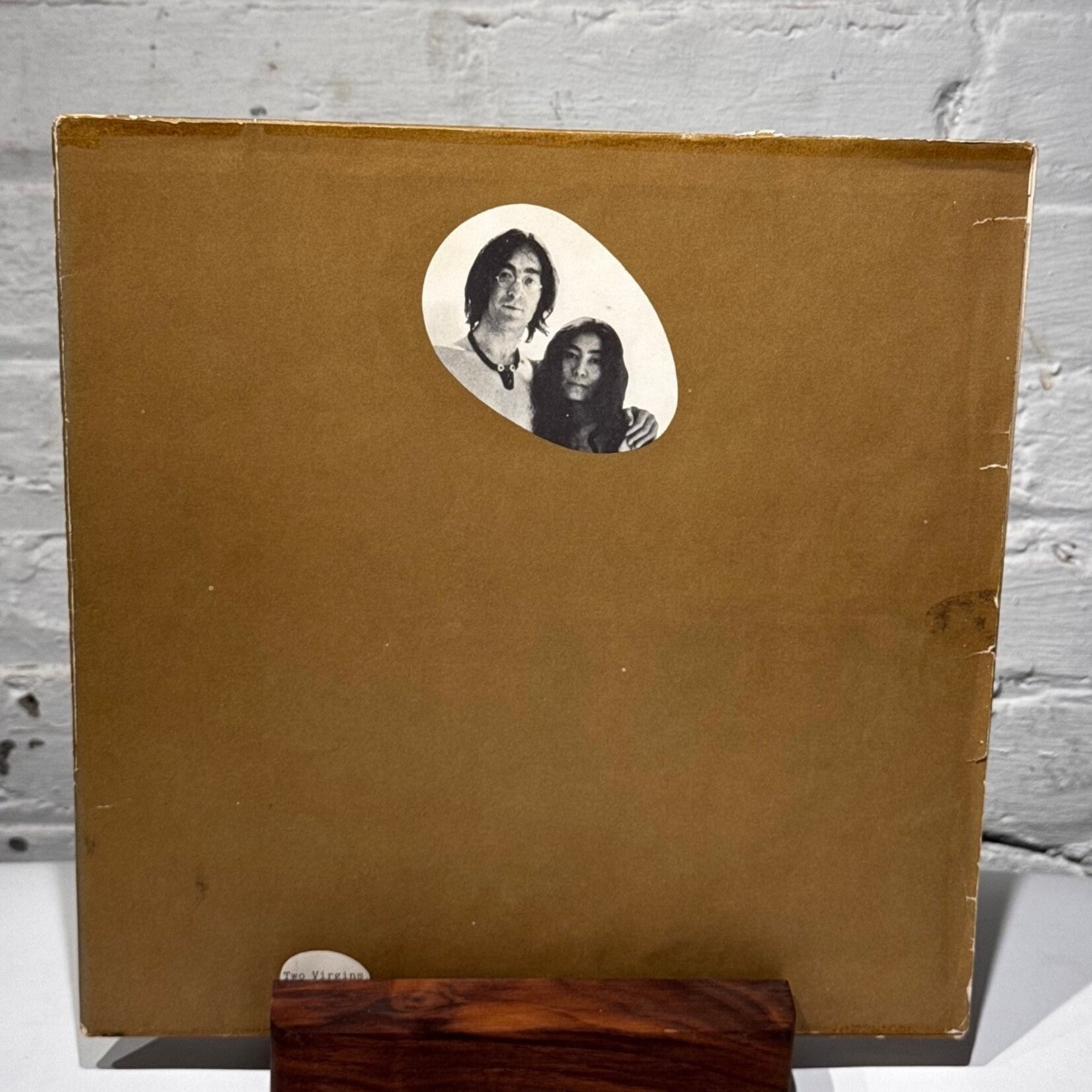 [Nick's Disk Pics] Lennon, John & Yoko Ono (Beatles): Unfinished Music No. 1 - Two Virgins (1968, Canada, Disc VG+) [APPLE]