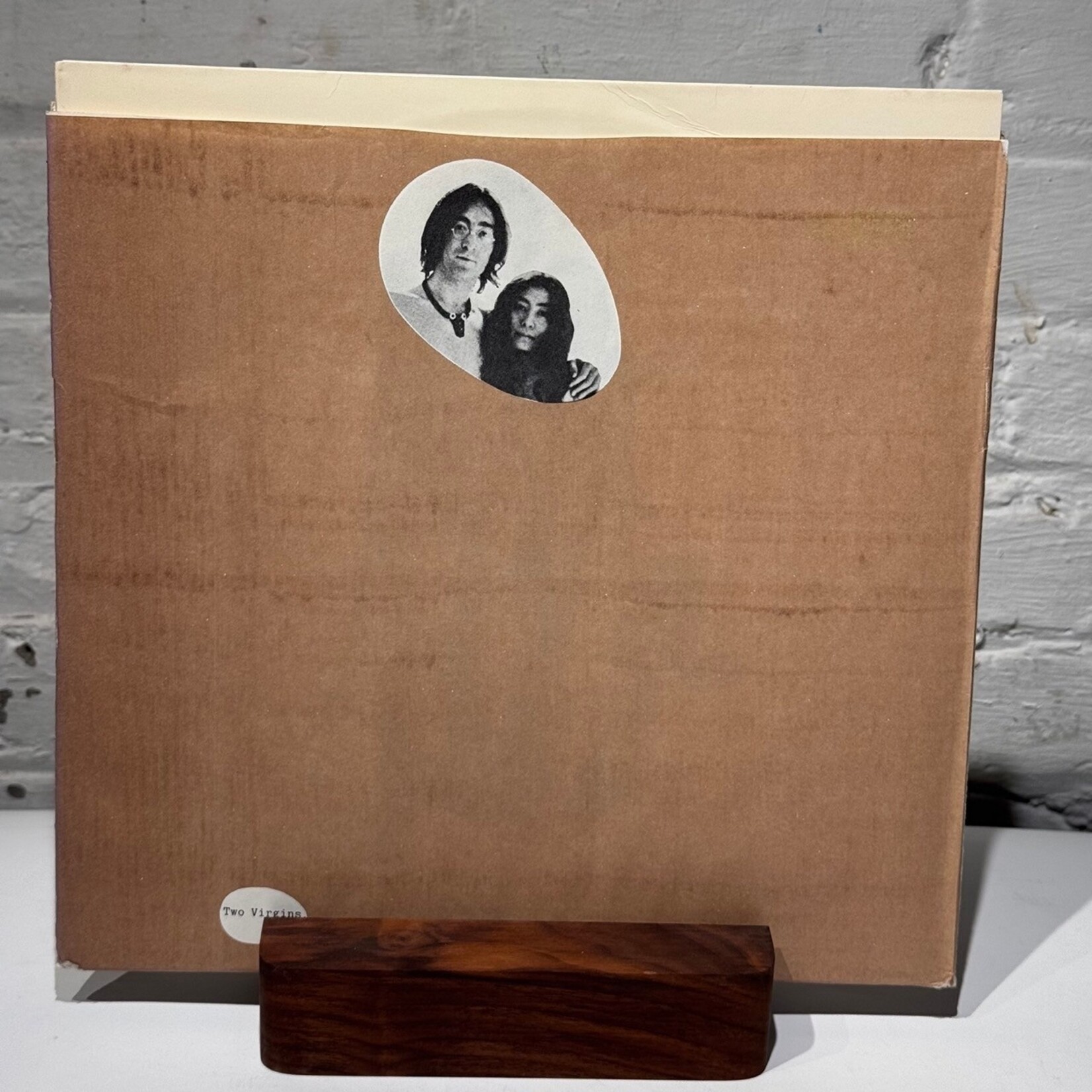 [Nick's Disk Pics] Lennon, John & Yoko Ono (Beatles): Unfinished Music No. 1 - Two Virgins (1985, USA, VG+) [APPLE]
