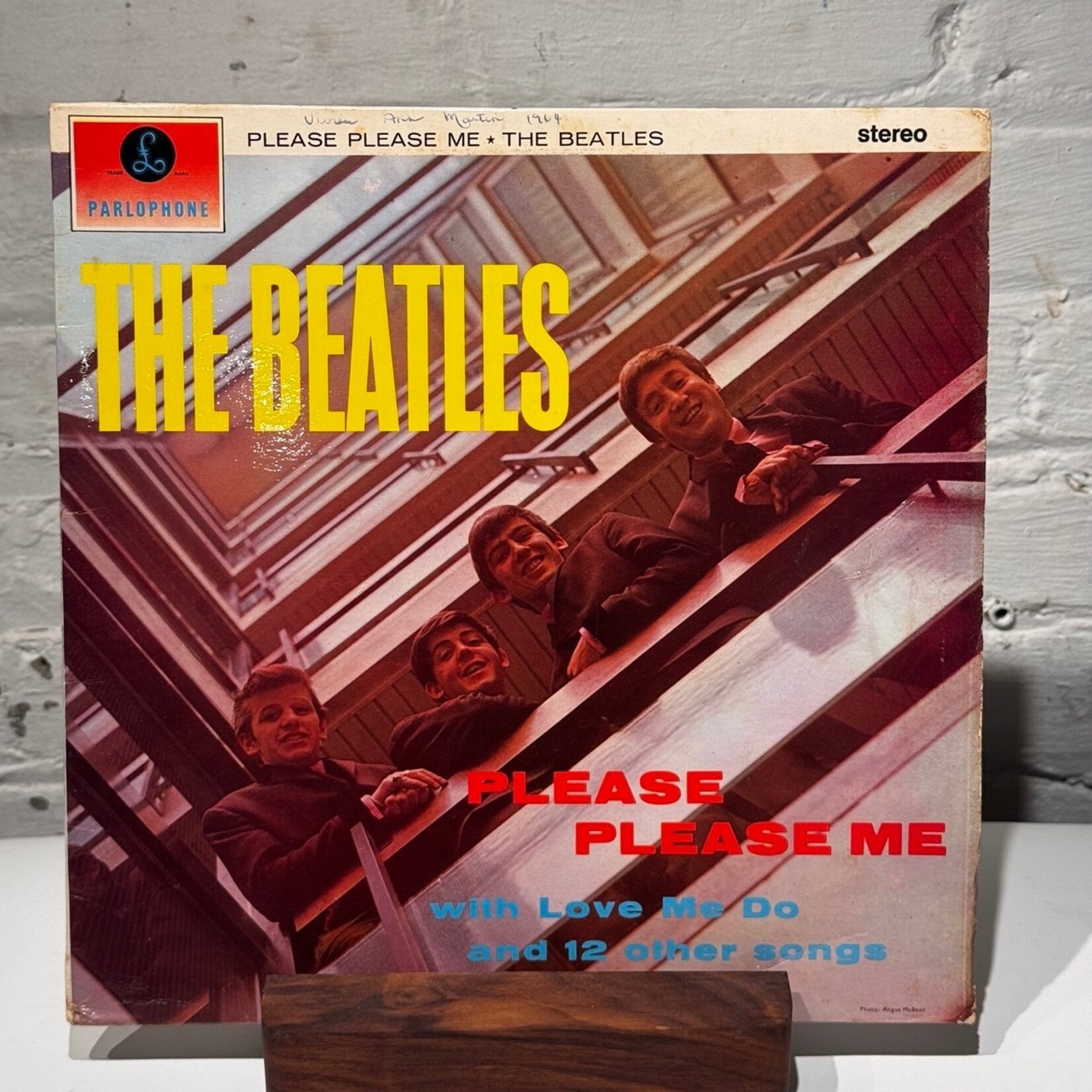 [Nick's Disk Pics] Beatles: Please Please Me (1964, UK, Stereo, KT Tax Stamp, VG) [PARLOPHONE]