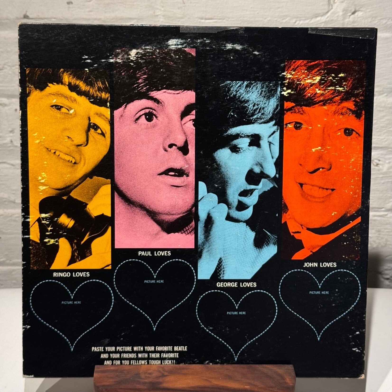 [Nick's Disk Pics] Beatles: Songs, Pictures And Stories Of The Fabulous Beatles (1964, USA, VG) [VEE JAY]