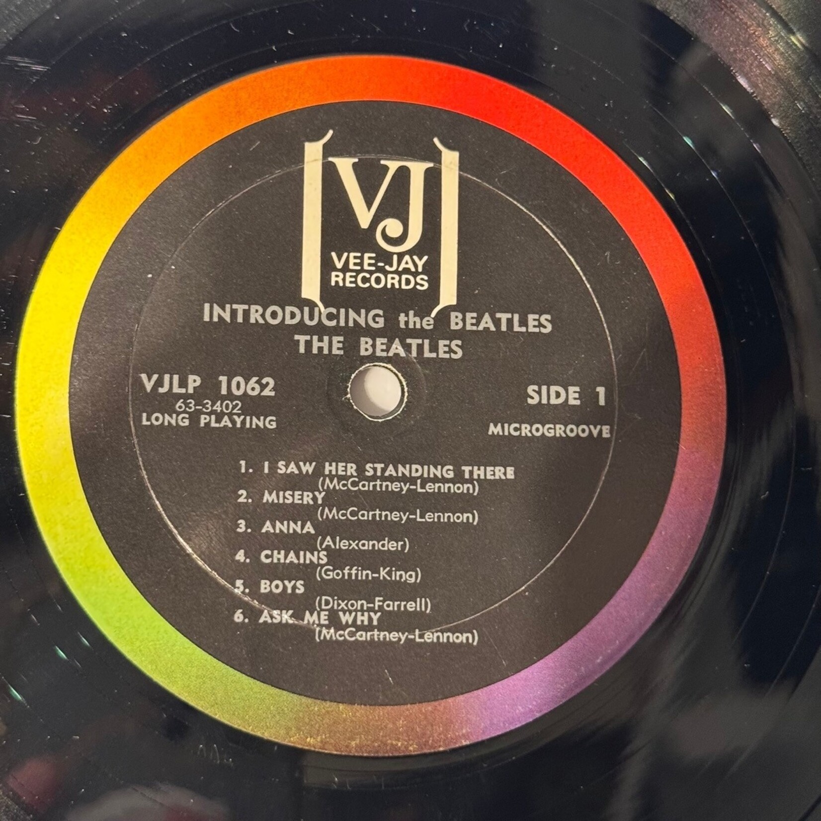 [Nick's Disk Pics] Beatles: Songs, Pictures And Stories Of The Fabulous Beatles (1964, USA, VG) [VEE JAY]