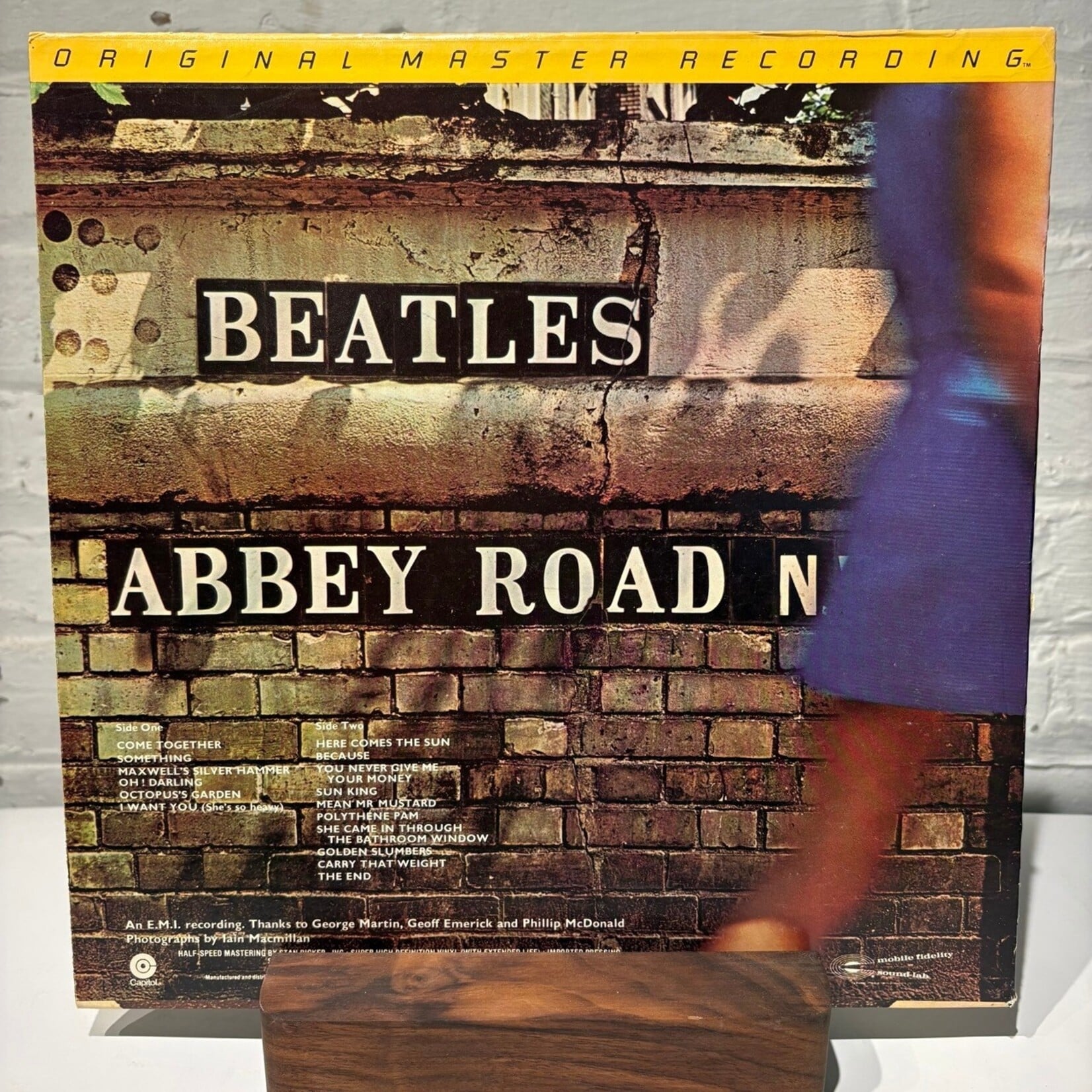 [Nick's Disk Pics] Beatles: Abbey Road (1980, USA, Ltd. Ed. Audiophile, Disc EX) [CAPITOL]