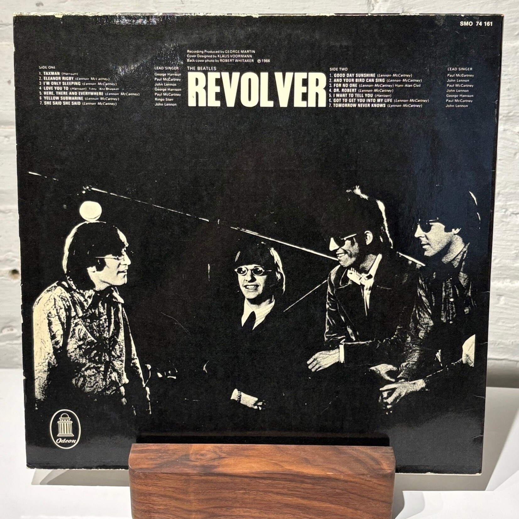 [Nick's Disk Pics] Beatles: Revolver (1966, Switzerland, Swiss Export Version, "I Want To Love You" Misprint, w/ Company Inner, VG+) [ODEON]